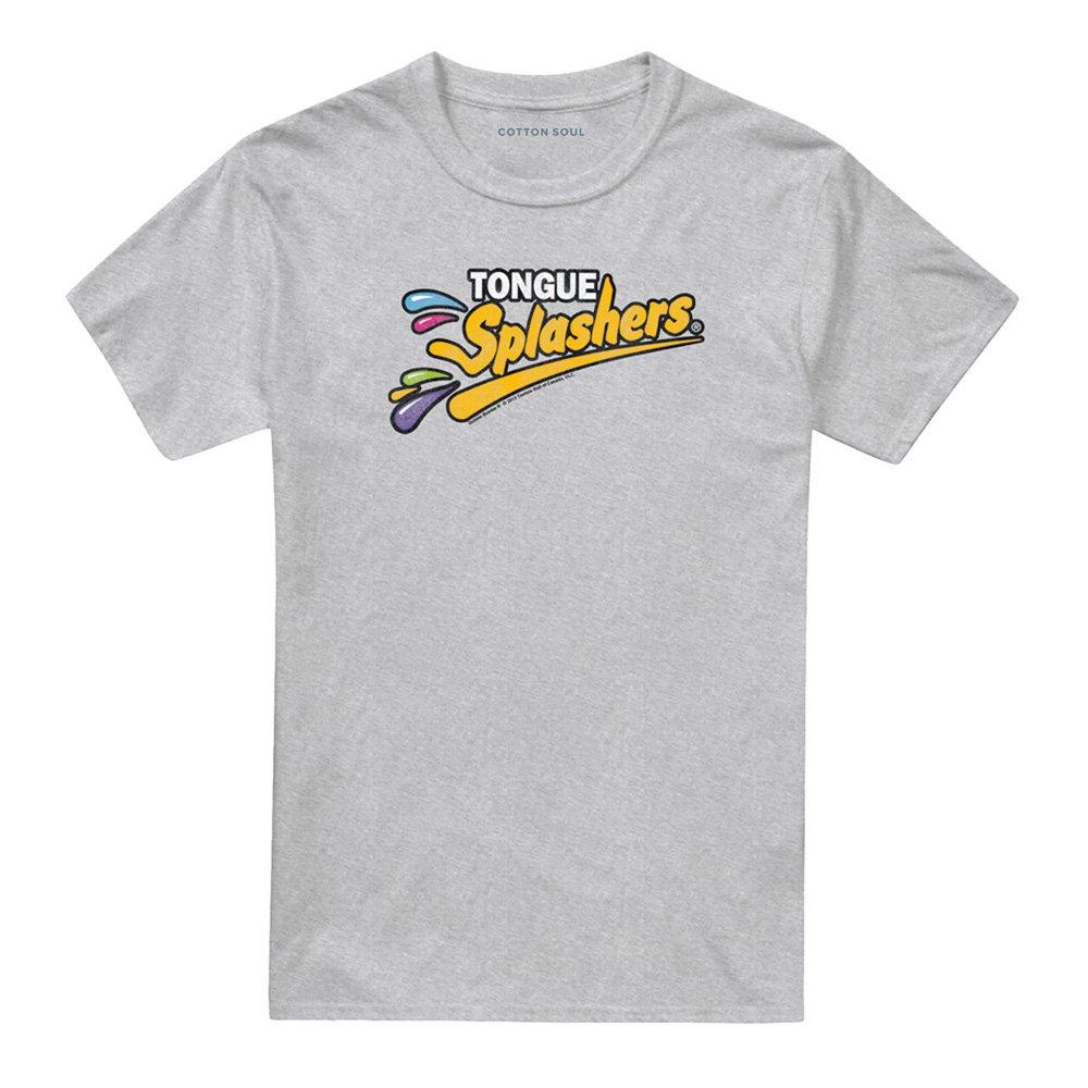 Grey - Other - Dubble Bubble Tongue Splashers Logo T Shirt Athle - 4