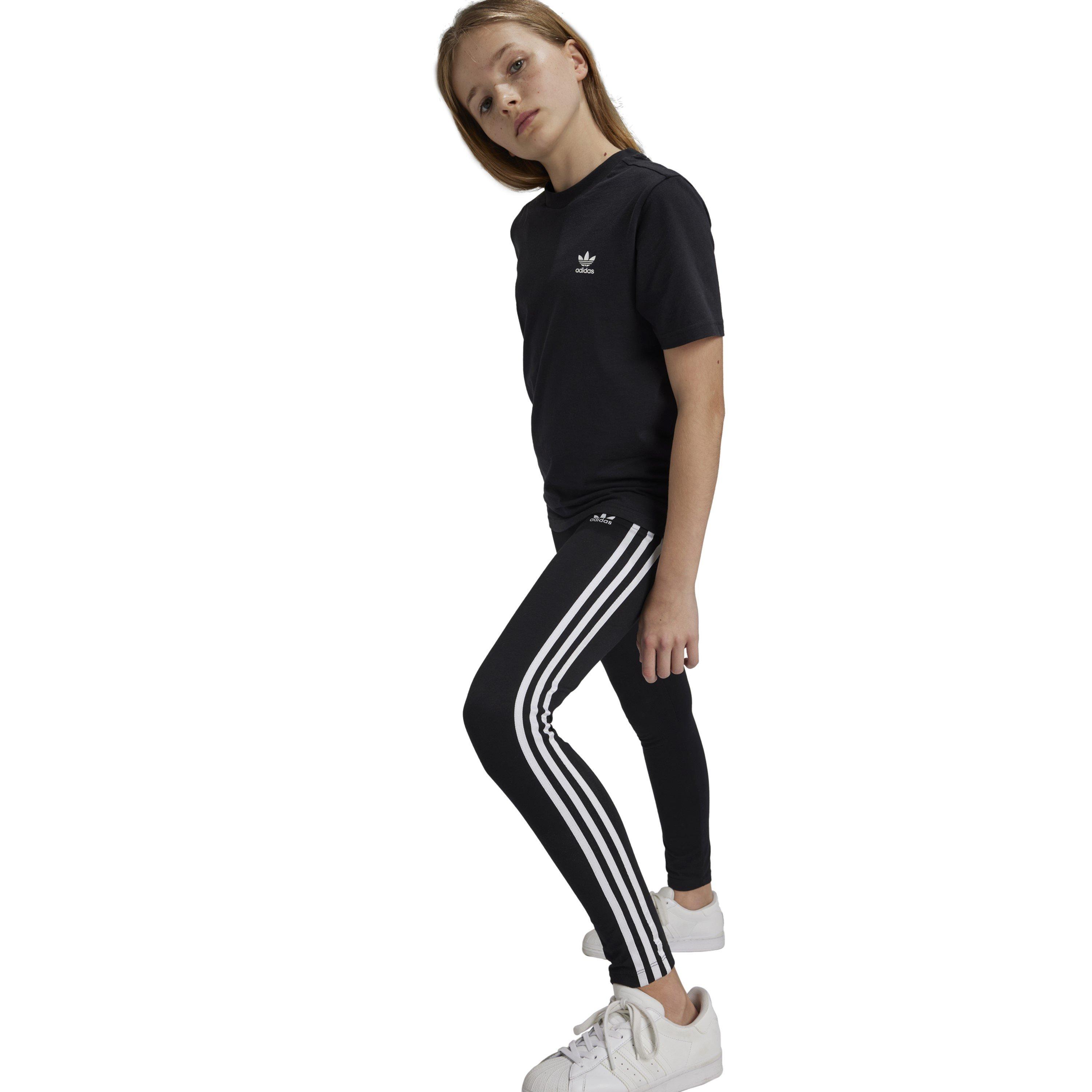 Black - adidas Originals - Kids' Adicolor Closed Hem Fleece Joggers - 6