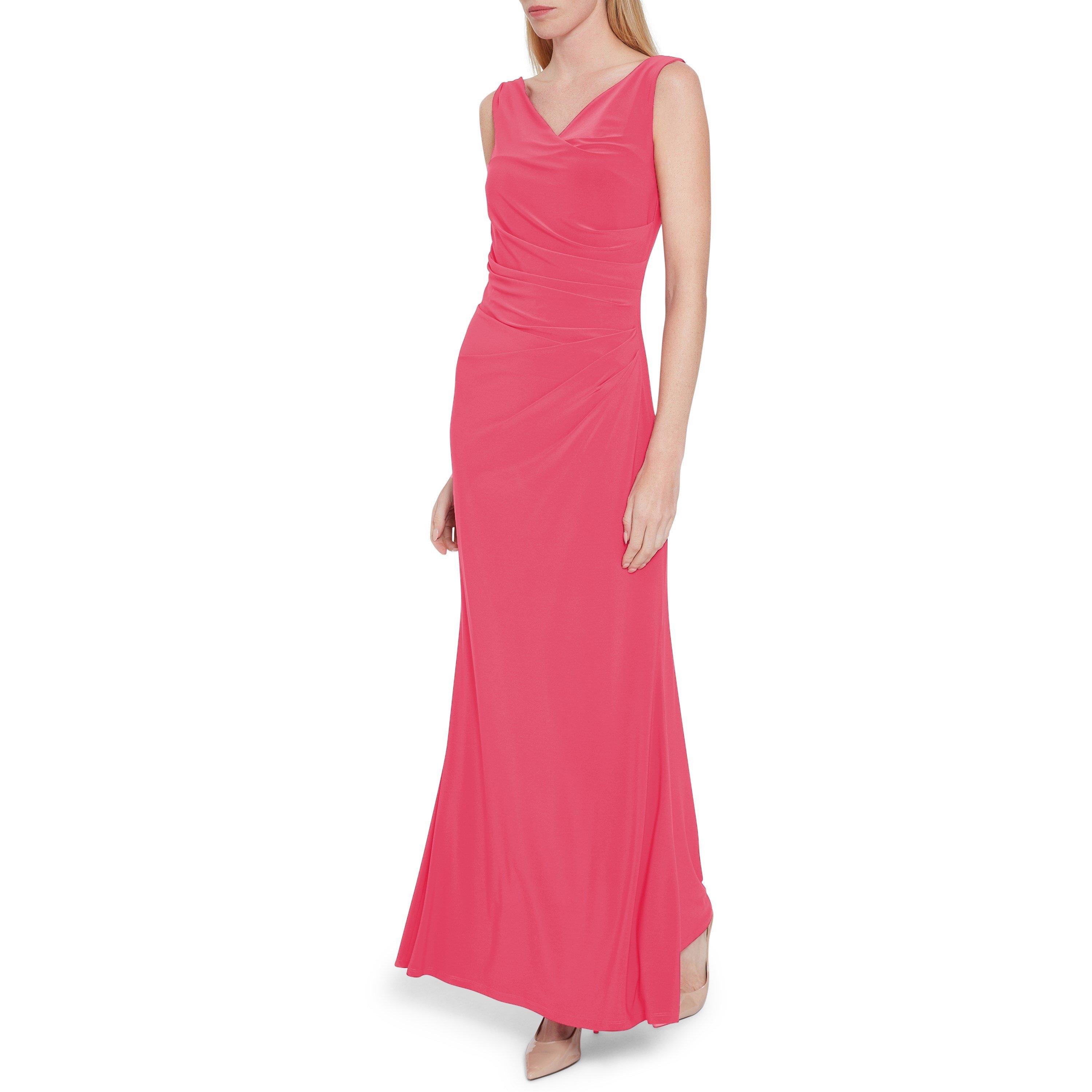 Fuchsia - Gina Bacconi - Stella Maxi Dress - 5