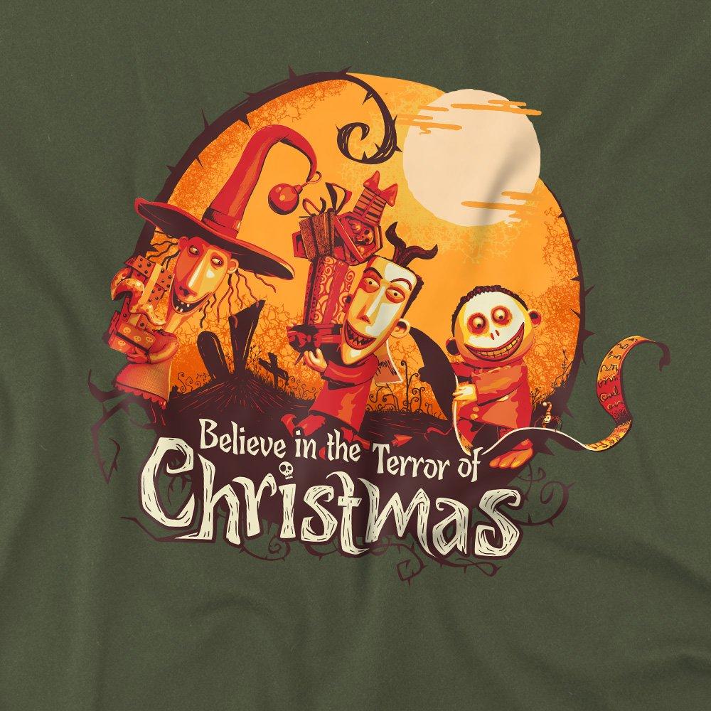 Dark Green - The Nightmare before Christmas - The Nightmare Before Christmas Believe In The Terr - 2