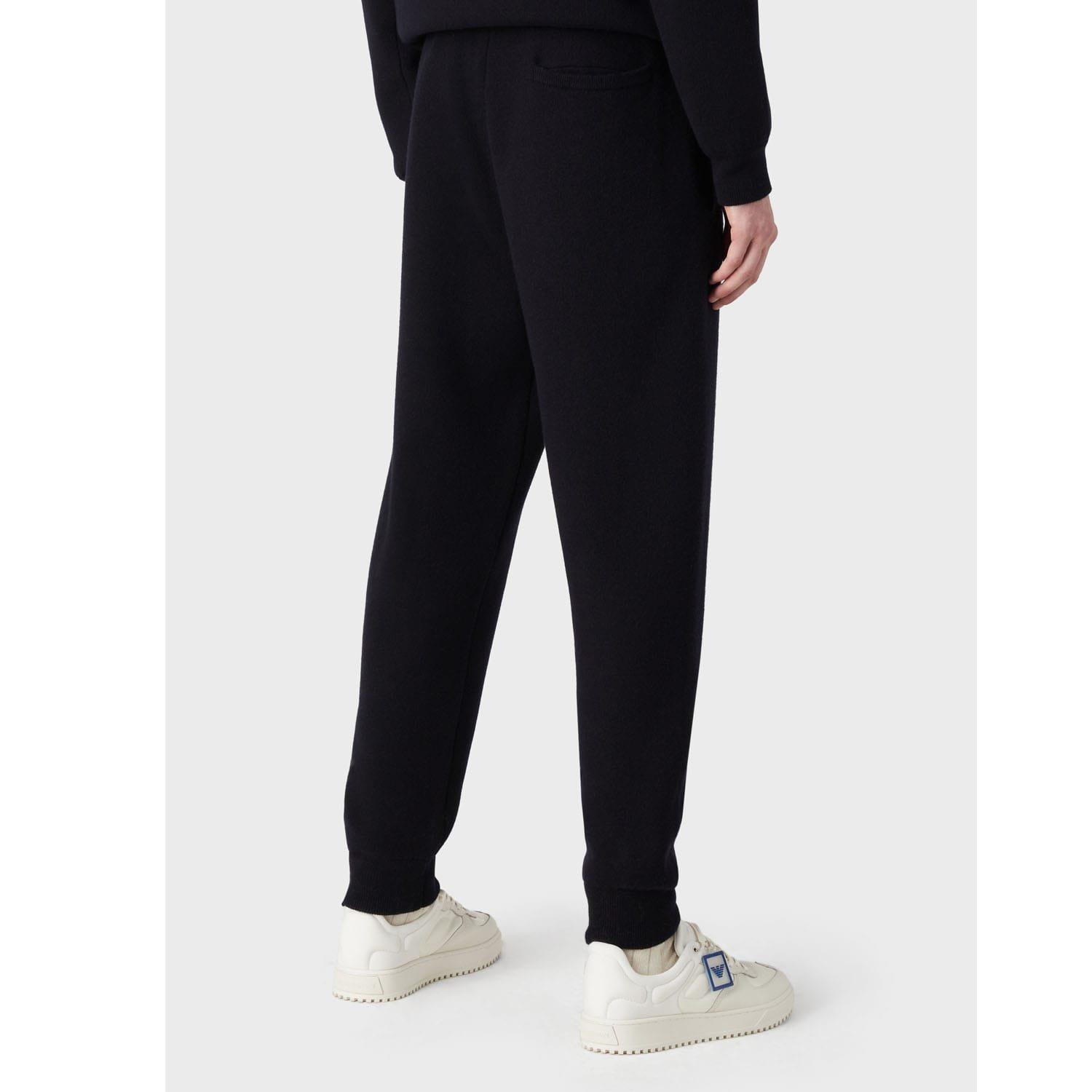 Navy - Emporio Armani - Trousers - 2