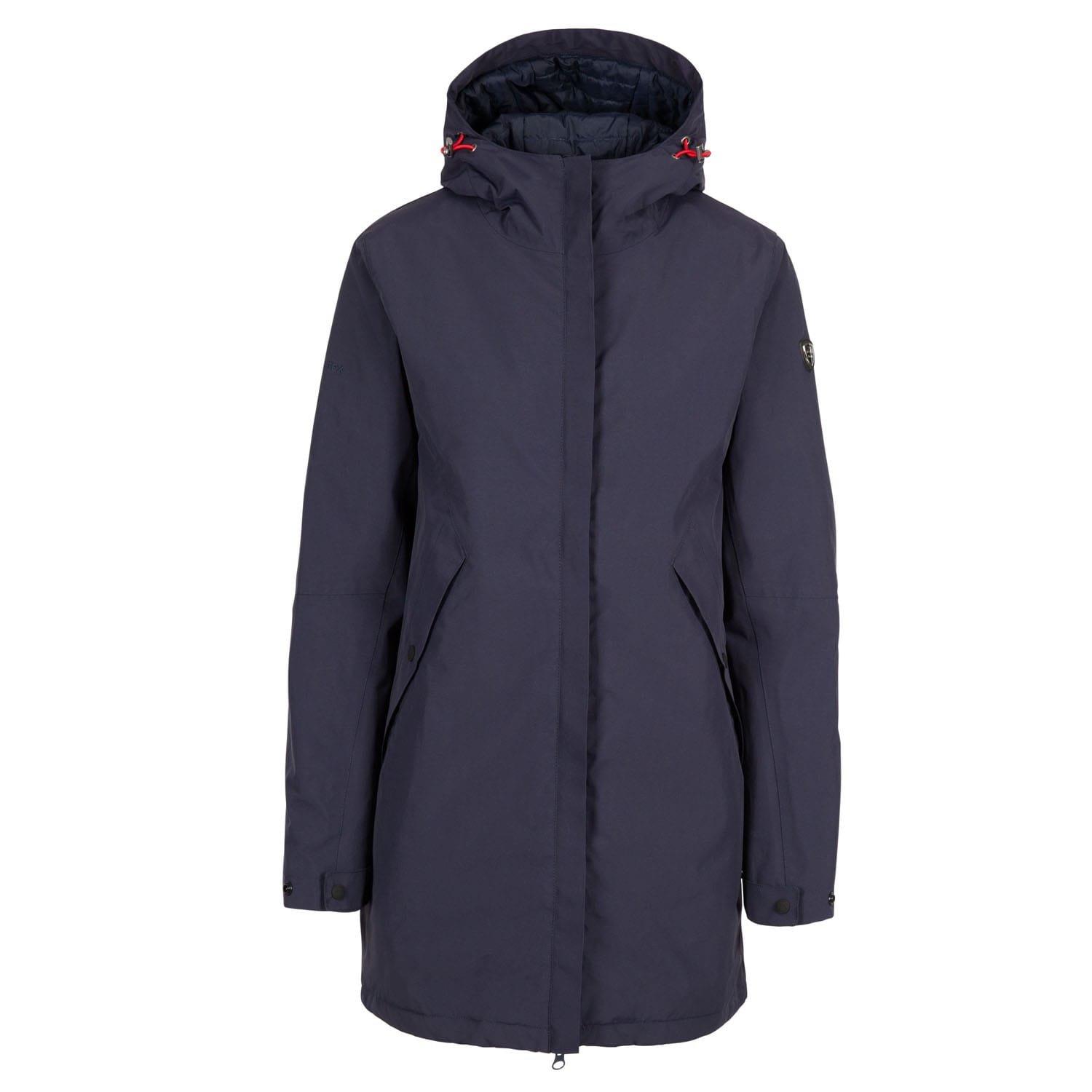 Navy - Trespass - Overcast Waterproof Jacket - 1