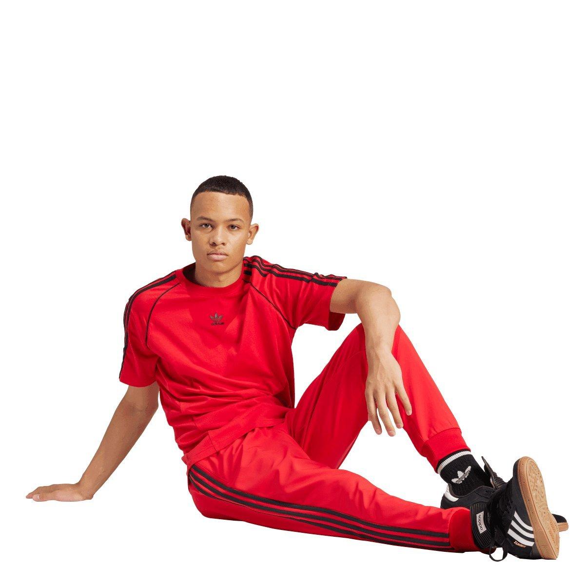 Red - adidas Originals - SST T-Shirt - 5
