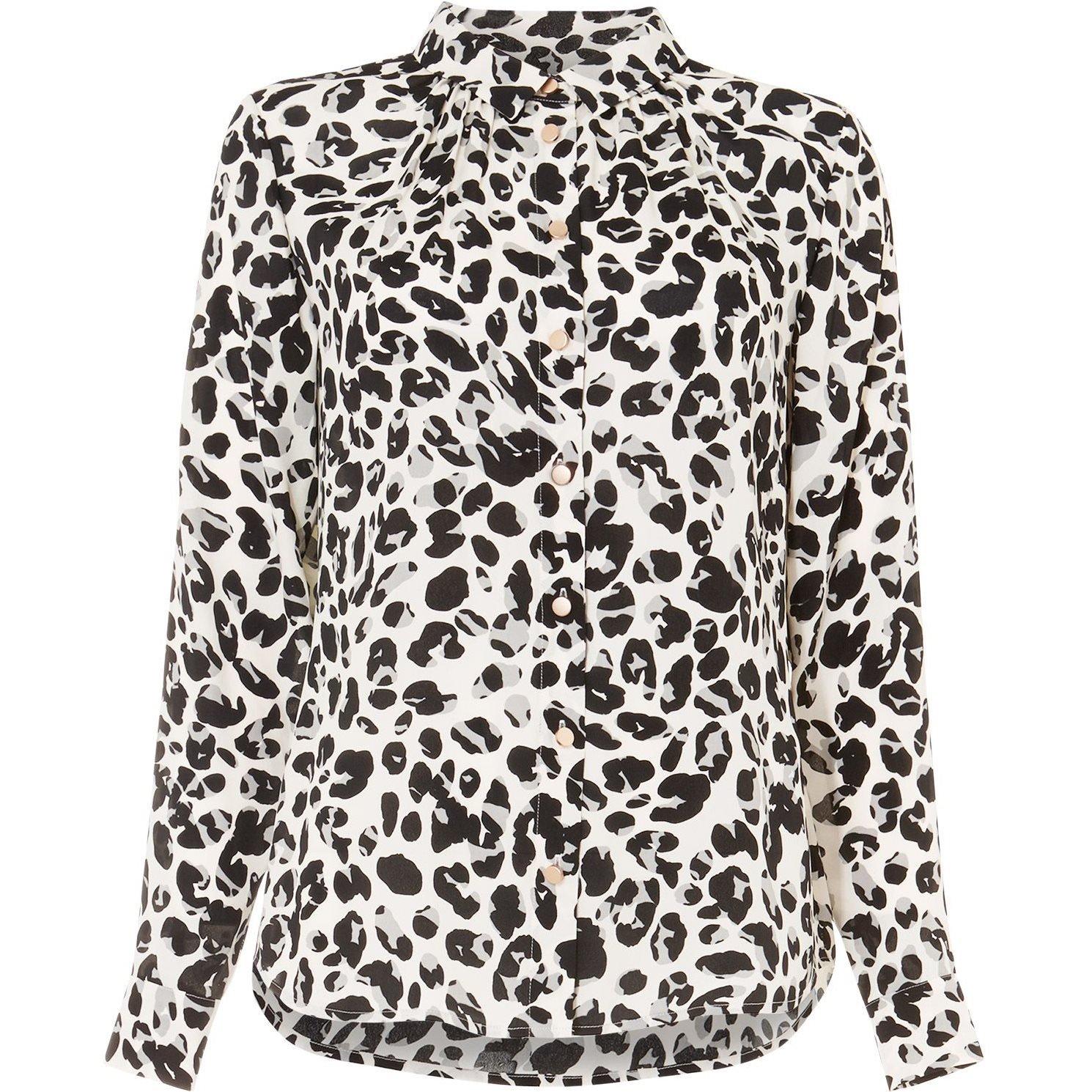 Multi-Coloured - Damsel in a Dress - Urban Leopard Blouse - 1