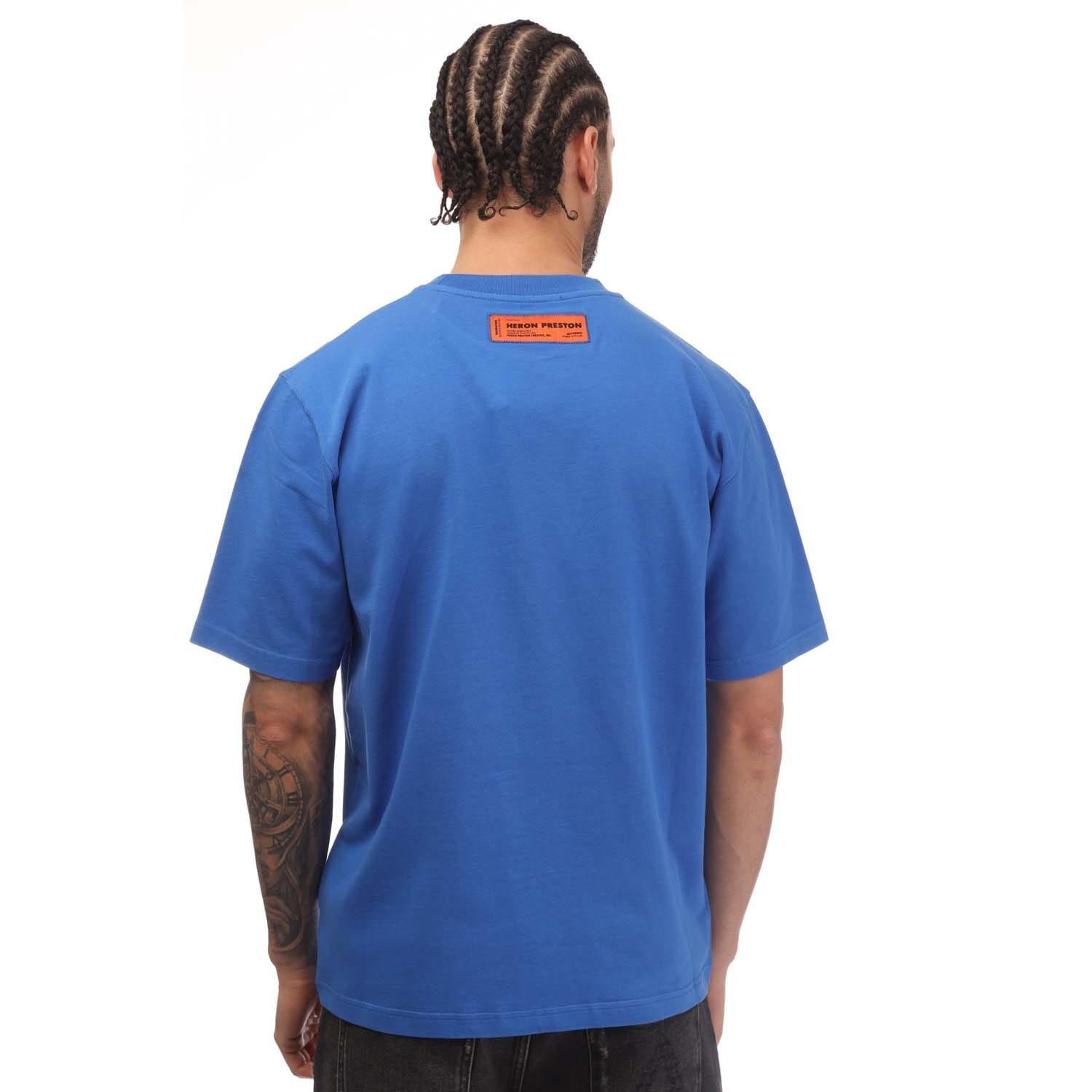 Blue-White - Heron Preston - CTNMB T-Shirt - 2