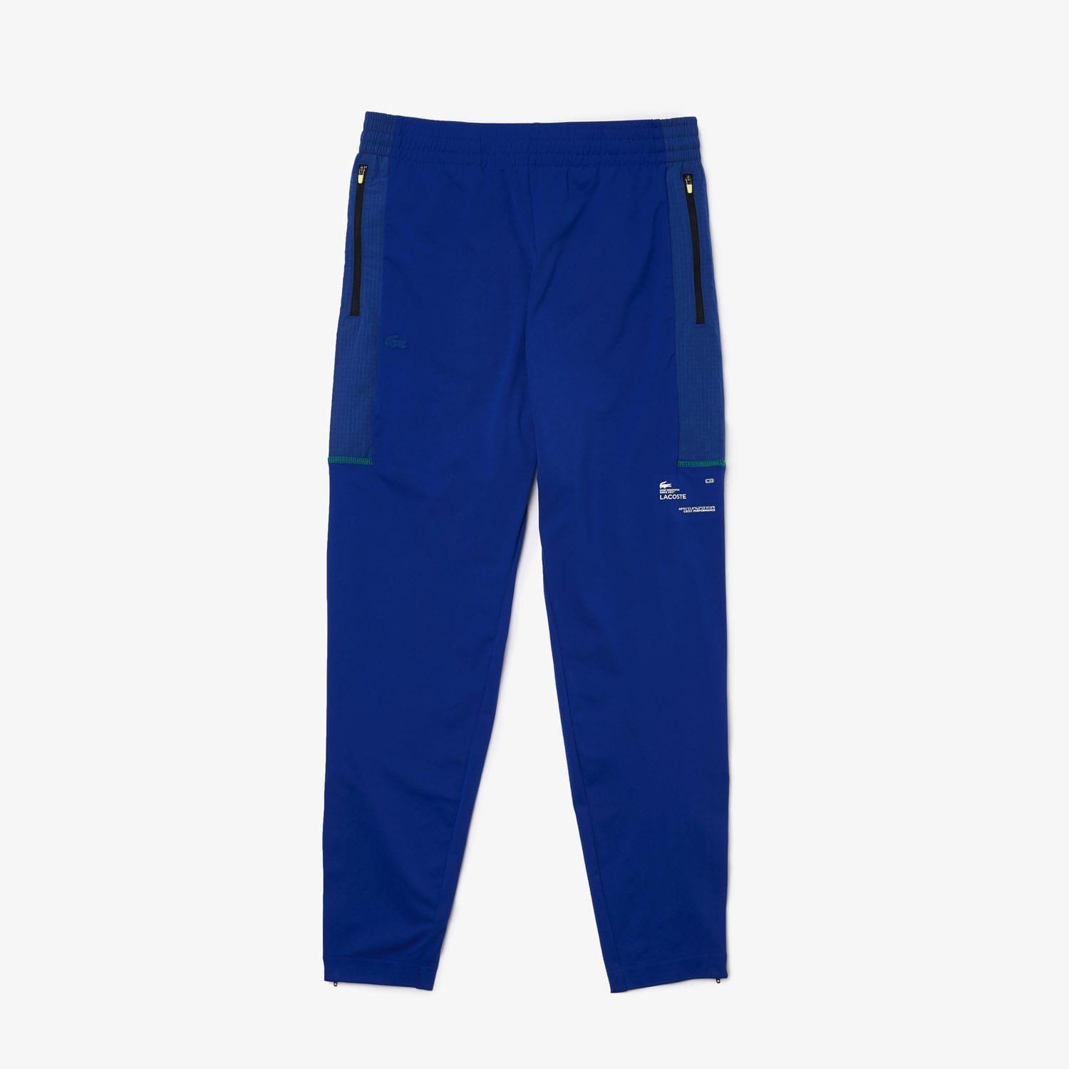 Multi Colour - Lacoste - Sport Zip Pockets Tapered Tracksuit Bottoms - 3