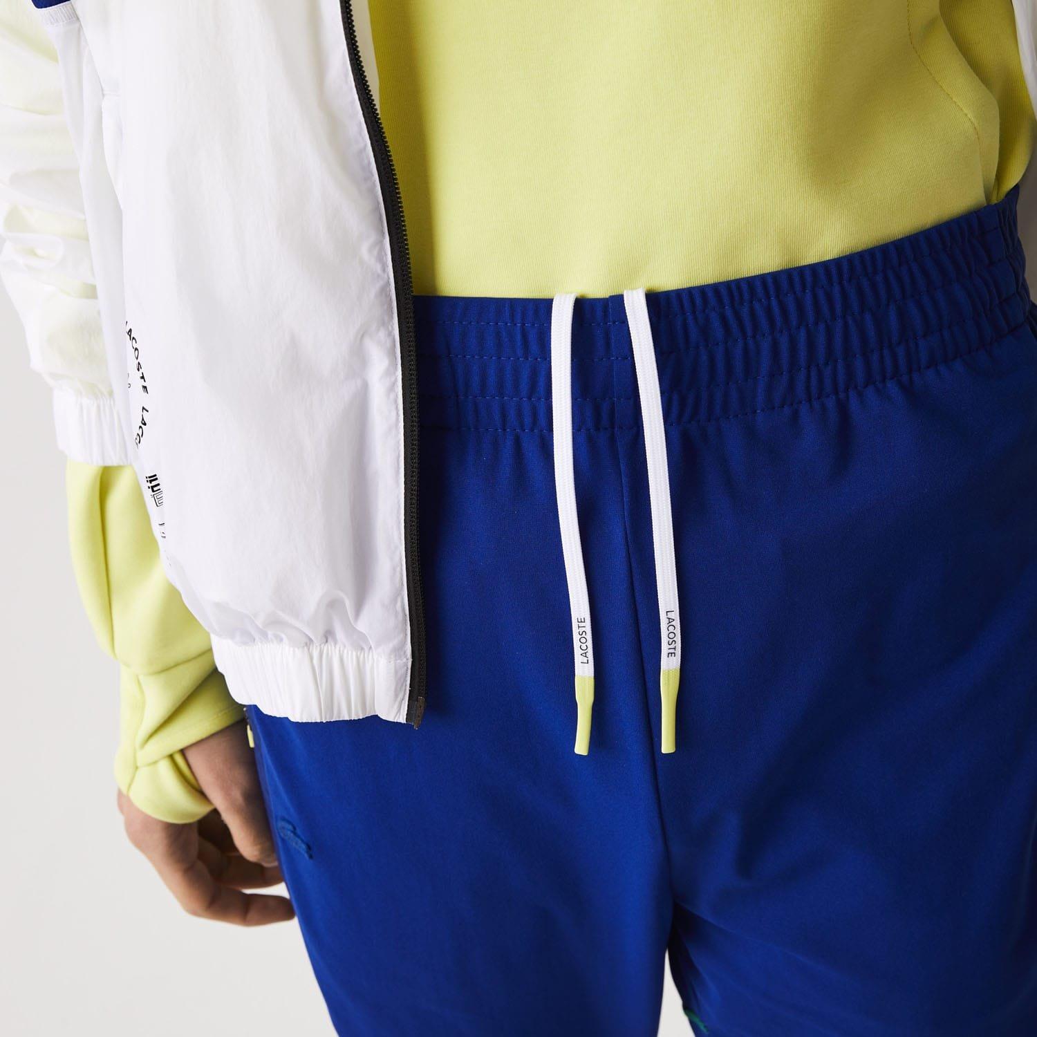 Multi Colour - Lacoste - Sport Zip Pockets Tapered Tracksuit Bottoms - 5