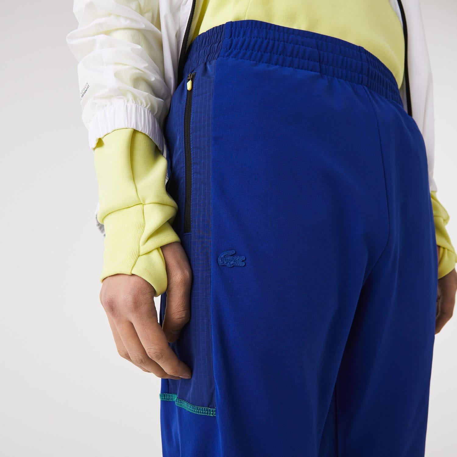 Multi Colour - Lacoste - Sport Zip Pockets Tapered Tracksuit Bottoms - 6