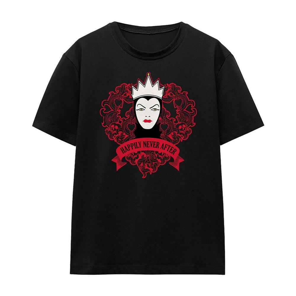 Black - Disney - Evil Queen Happily Never After T-Shirt Black - 4