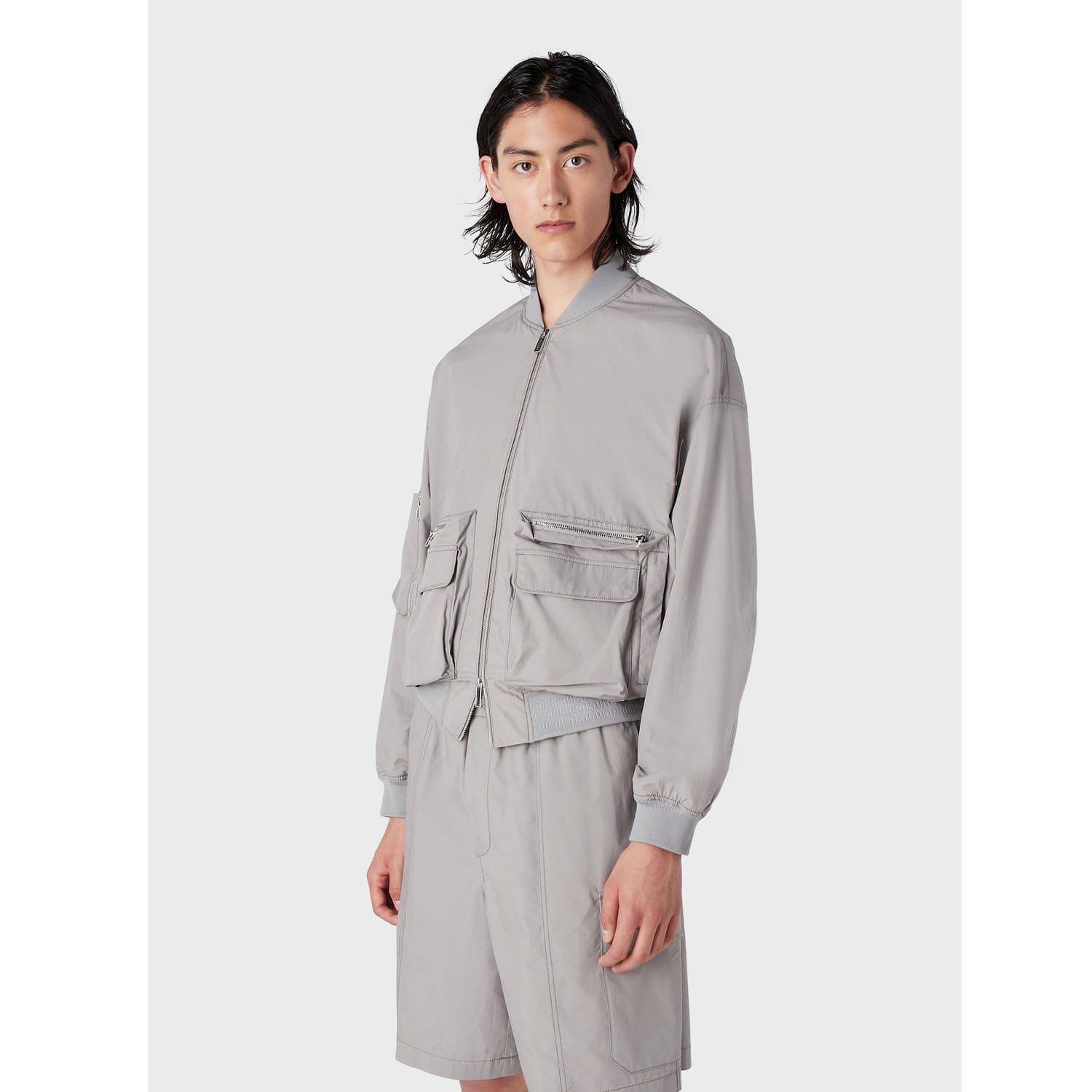 Emporio Armani Men's Jacket - Grey - L