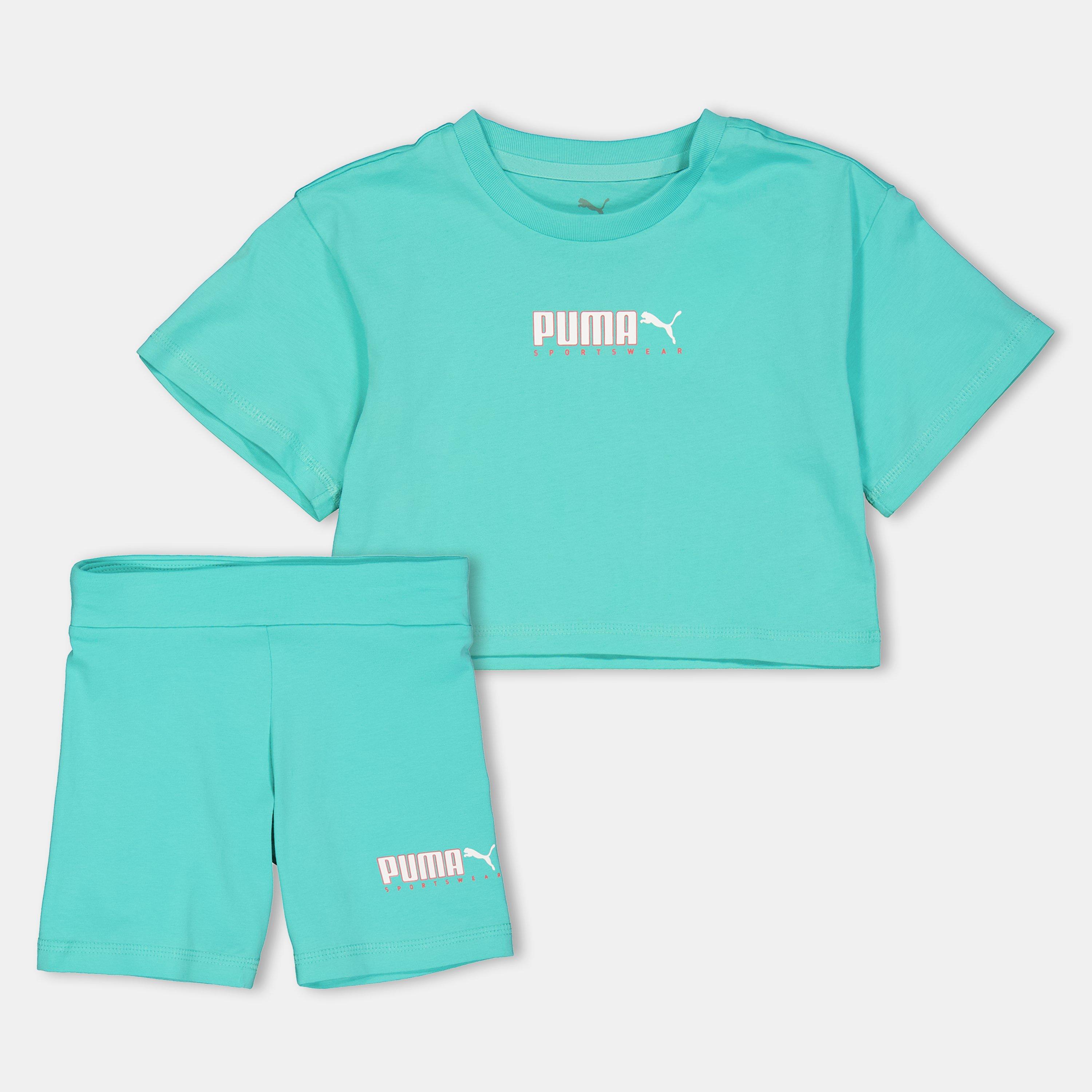 Aquático - Puma - Unisex Kids' Graphic Top and Legging Sets - 1