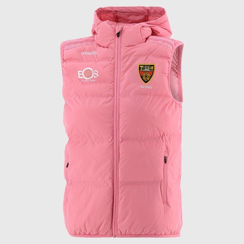 Pink/White/Pink - ONeills - Kids' Nepal Down GAA Padded Windproof Gilet