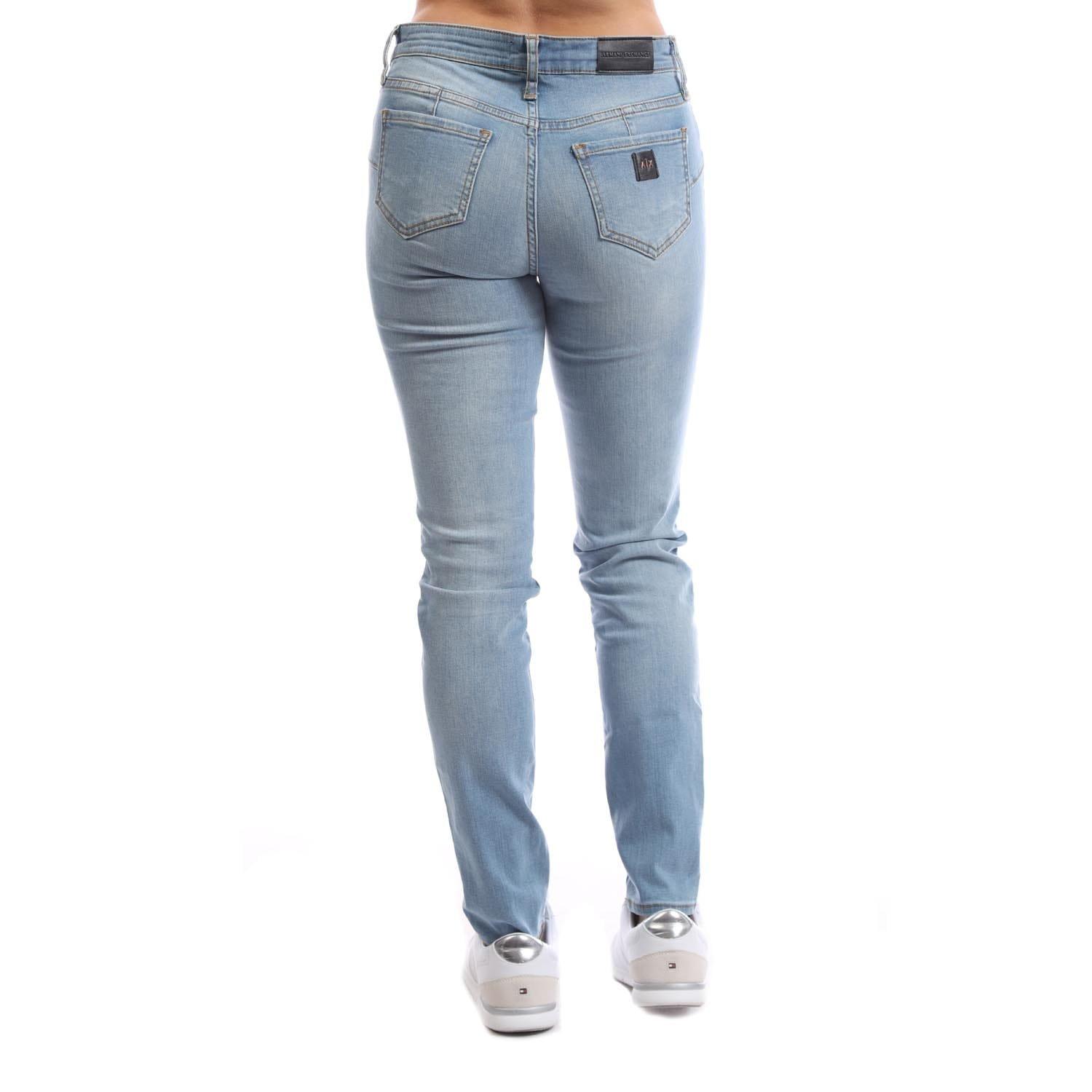 Indigo - Armani Exchange - J69 Super Skinny-Fit Jeans - 4
