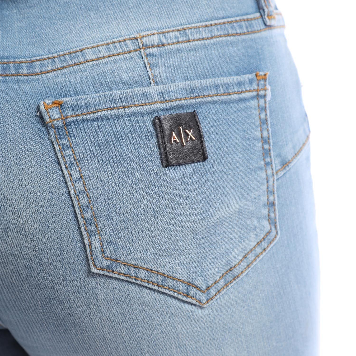 Indigo - Armani Exchange - J69 Super Skinny-Fit Jeans - 5