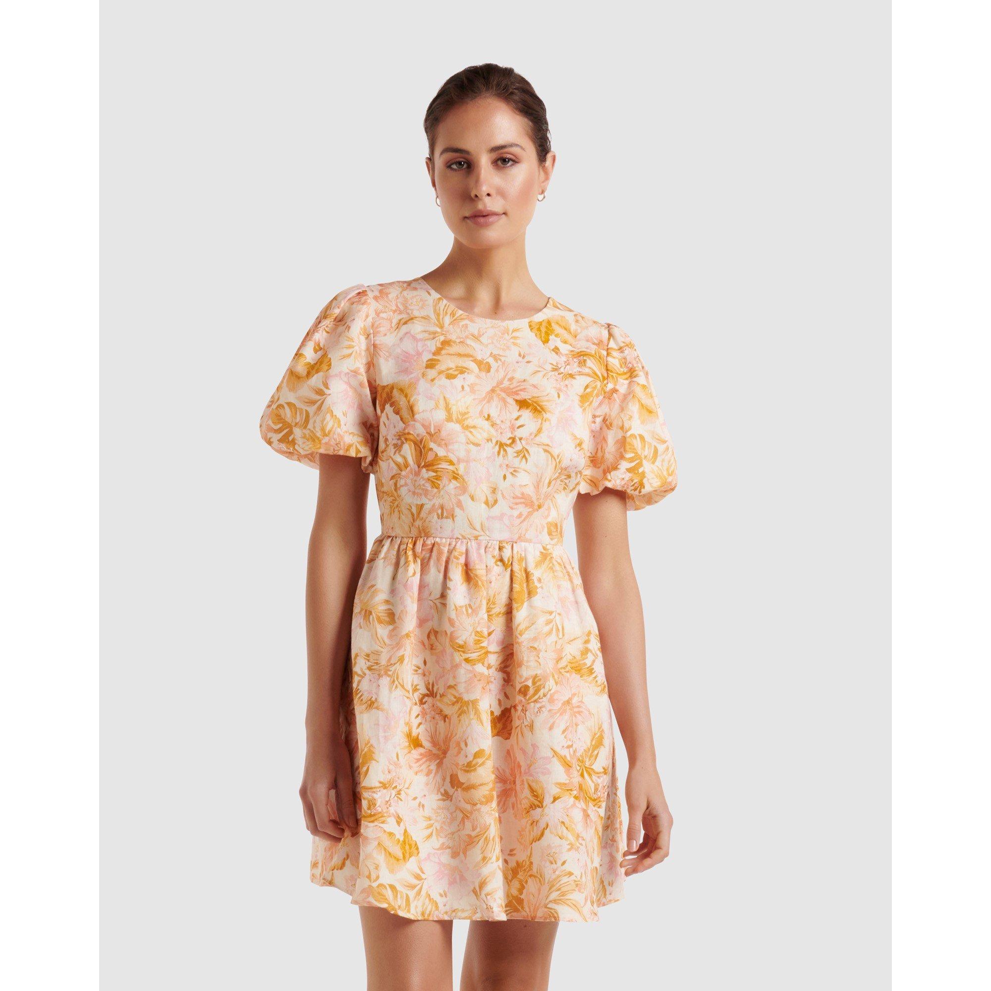 Vintage Catalin - Forever New - Lucy Tie Back Mini Dress - 2