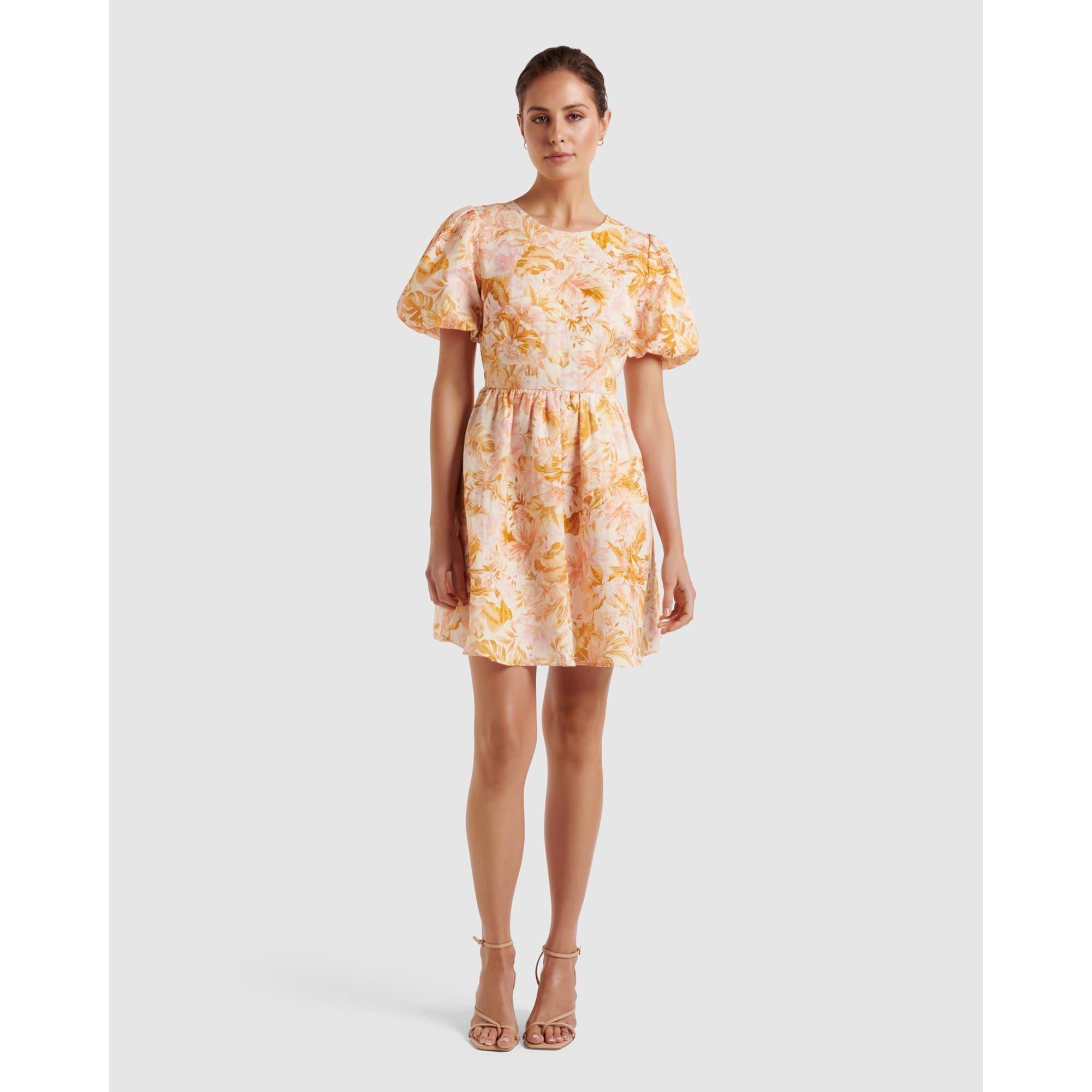 Vintage Catalin - Forever New - Lucy Tie Back Mini Dress - 6