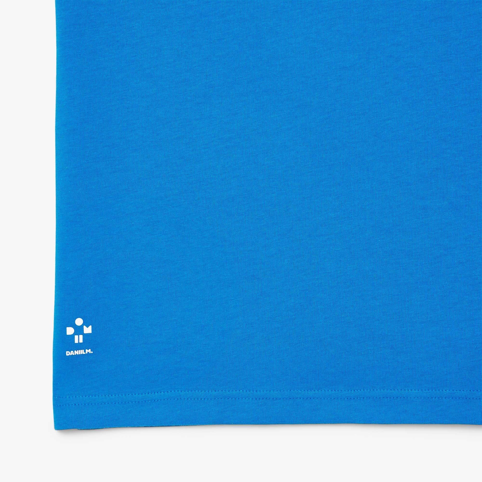 Blue - Lacoste - Daniil Medvedev Tennis T-Shirt - 6