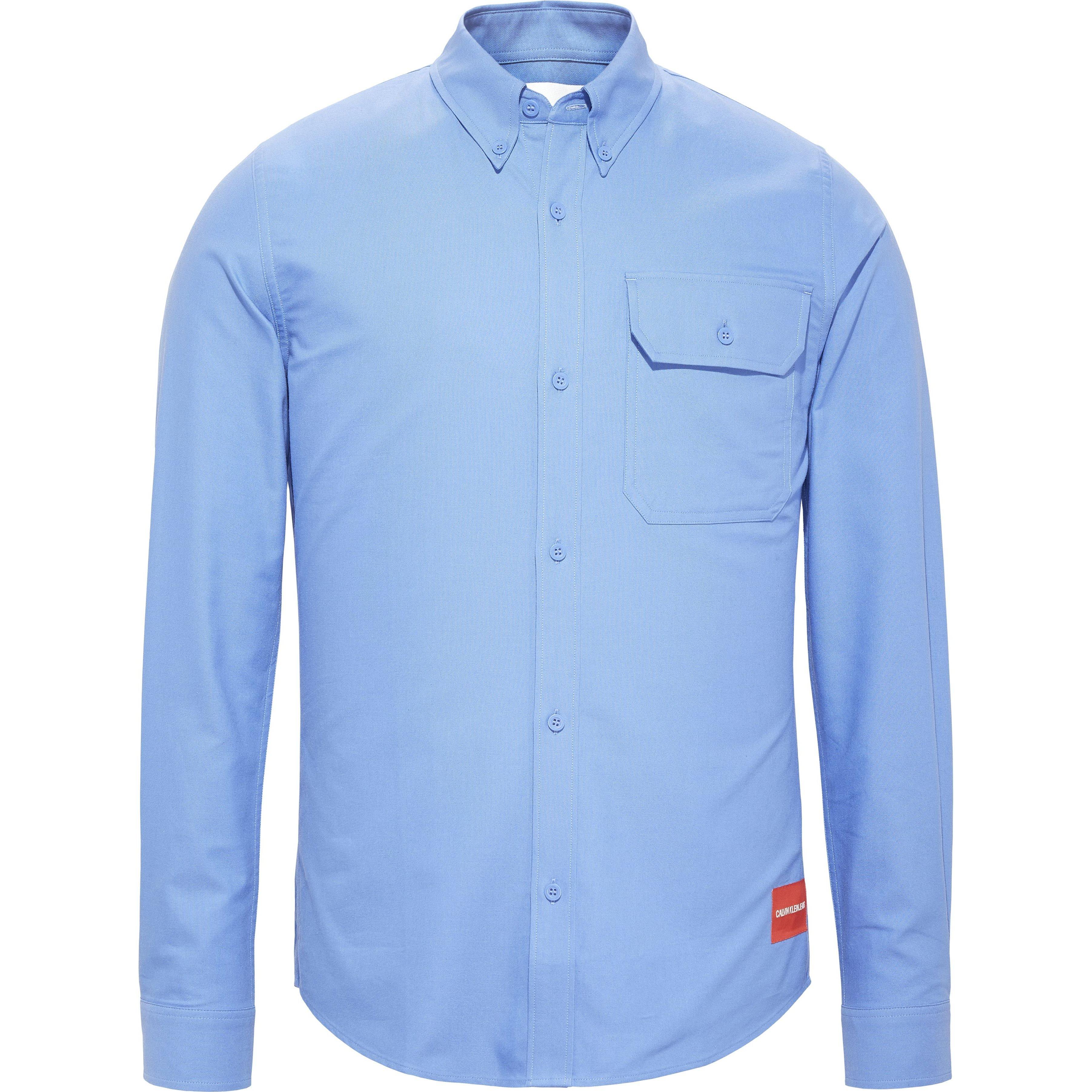 Bleu - Calvin Klein - CK Jeans Oxford Shirt - 1