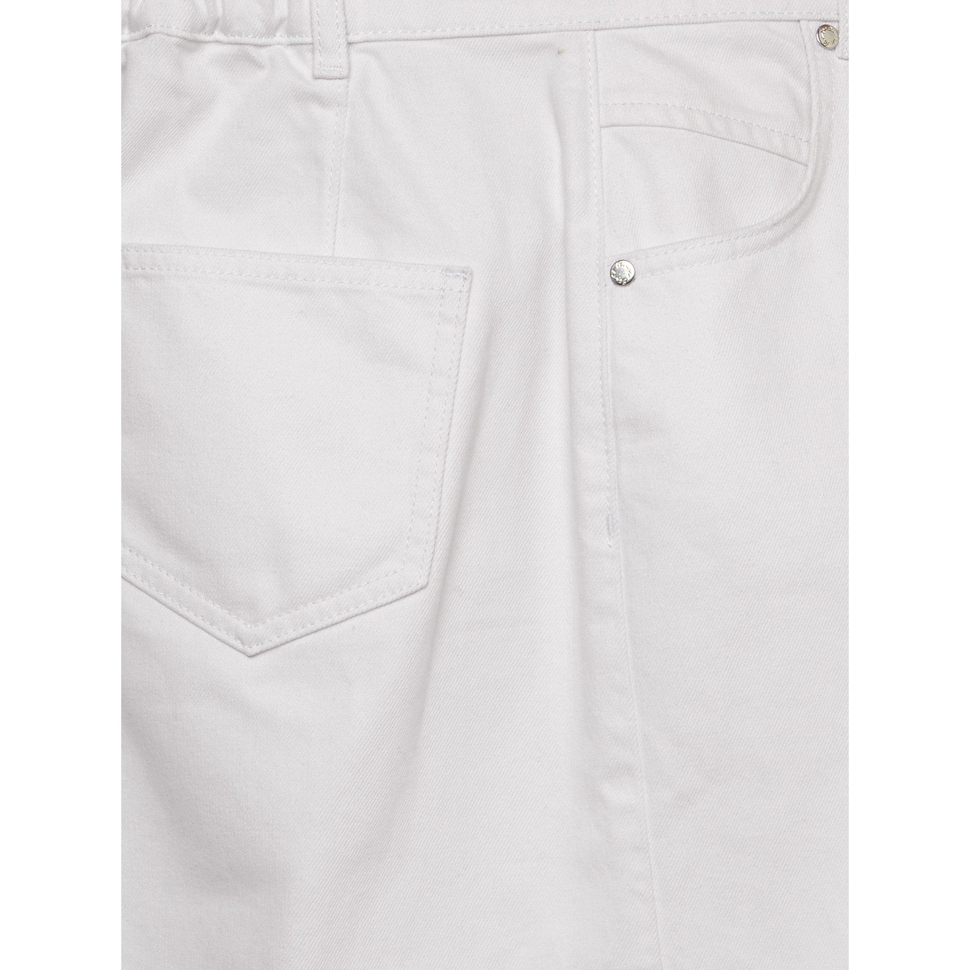 White - Phase Eight - Aubrey Denim Midi Skirt - 5