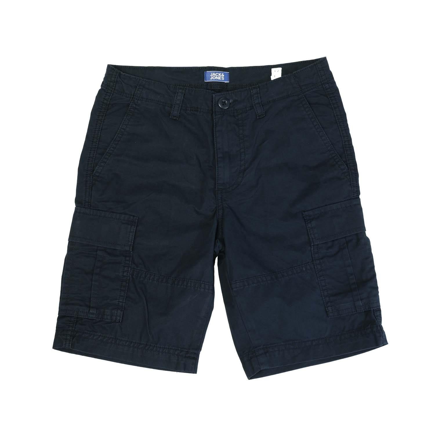 Navy - Jack and Jones - Zeus Cargo Shorts - 1
