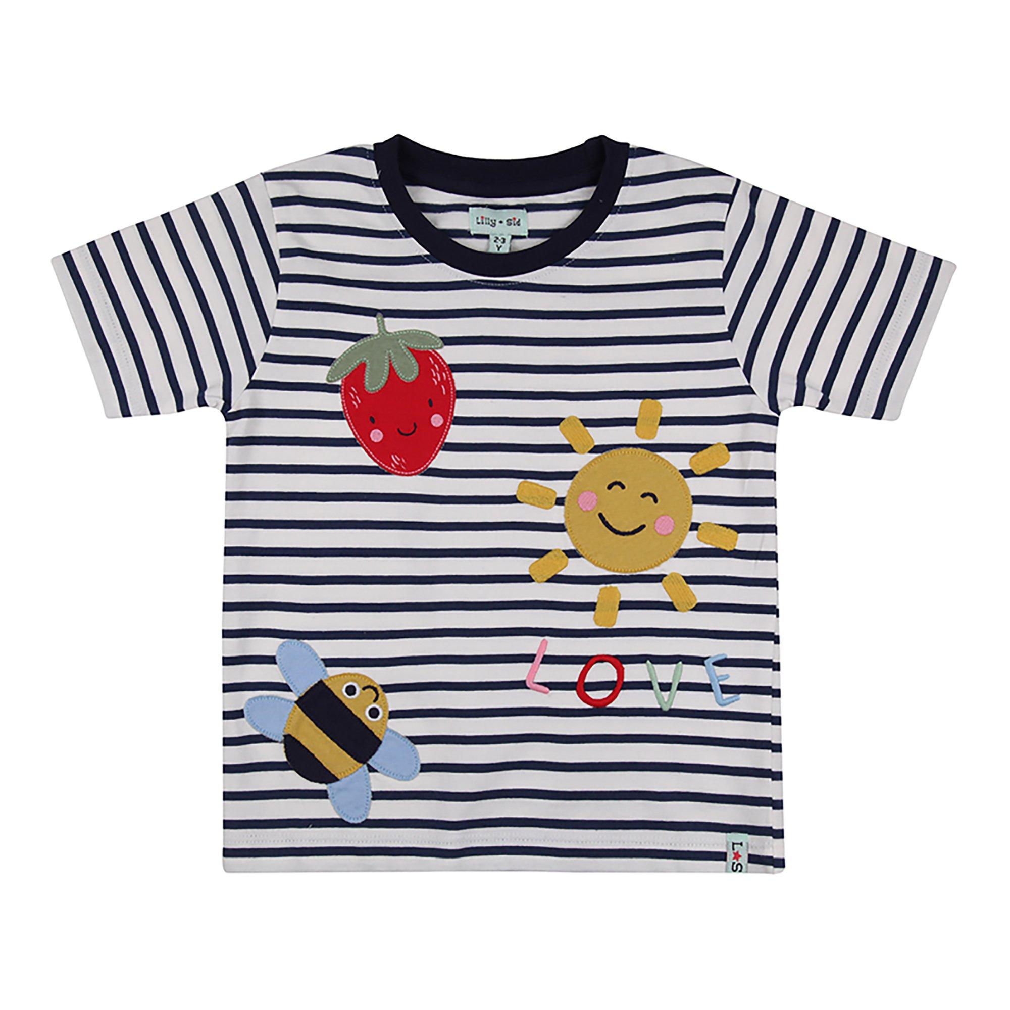 Multi - Lilly and Sid - Busy Bee Regular Fit T-Shirt - 1