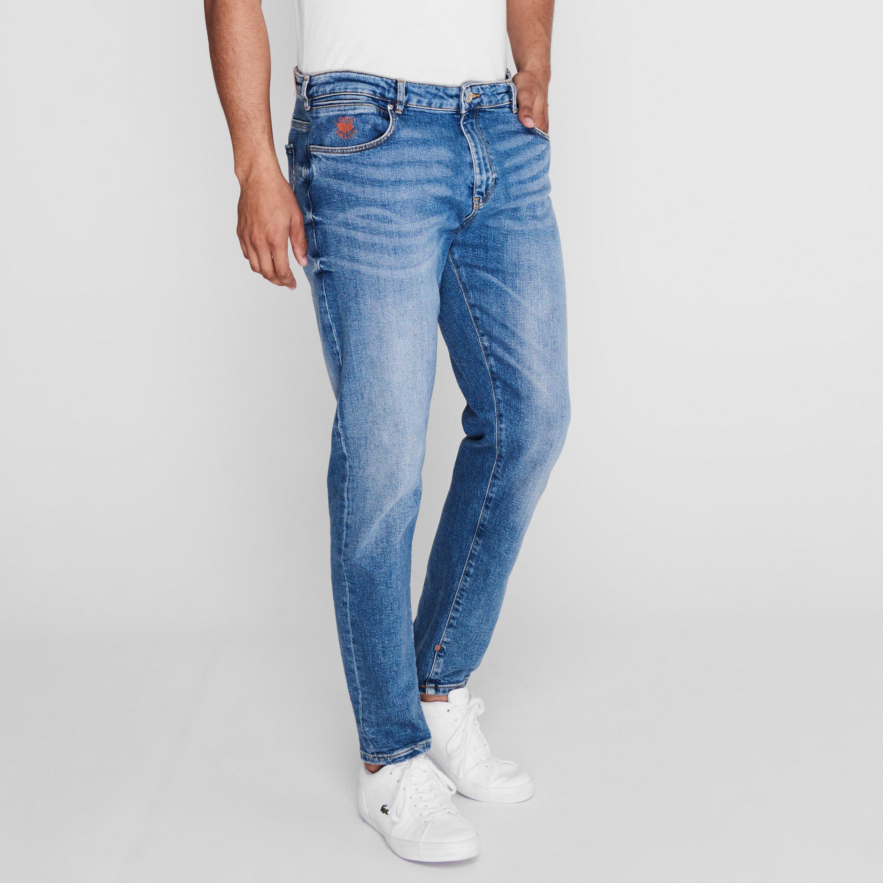 Denim lavaggio medio - Scotch and Soda - Petit Ami - The Mountain Edition jean - 2