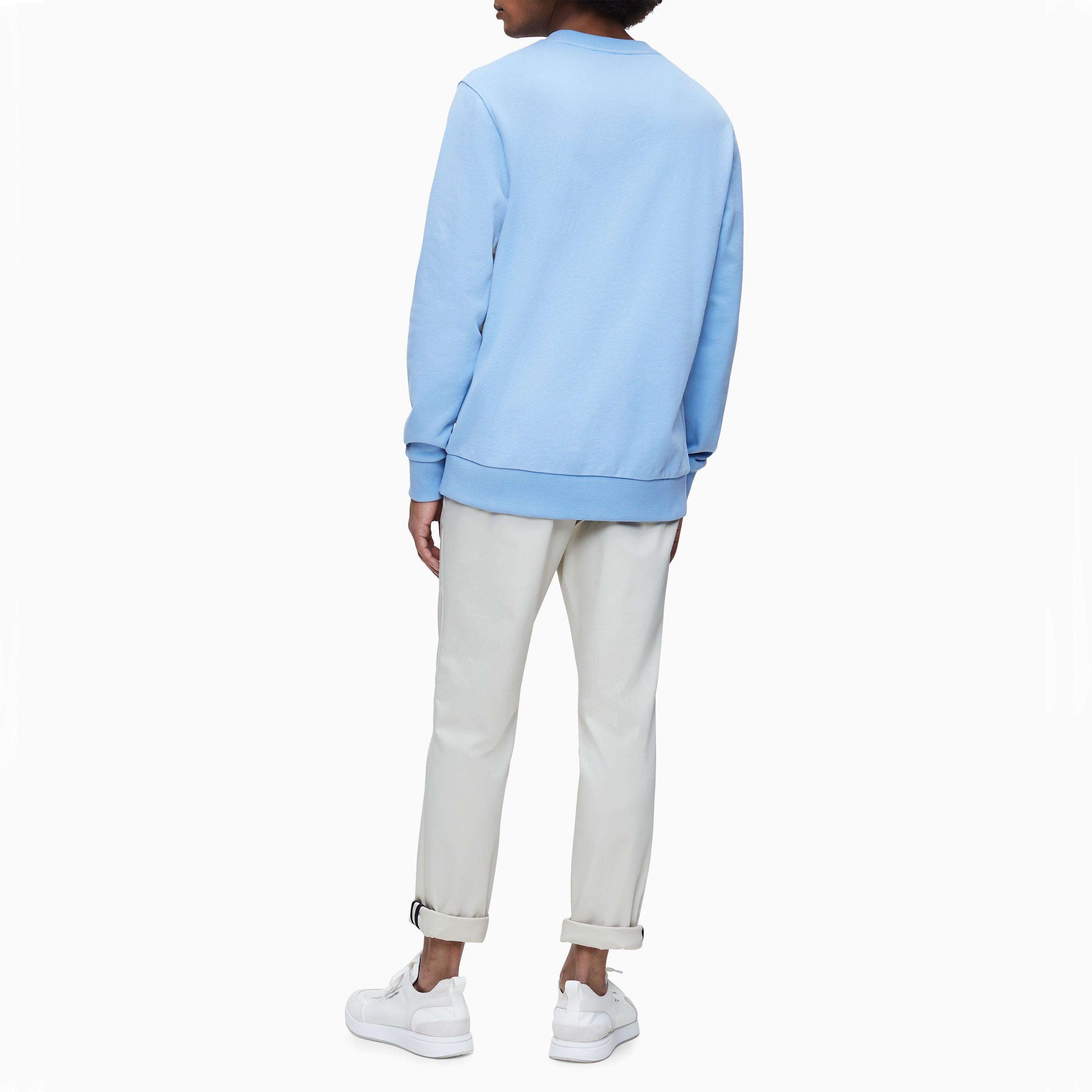 Hellblau - Calvin Klein - Calvin Klein Logo Sweatshirt - 3
