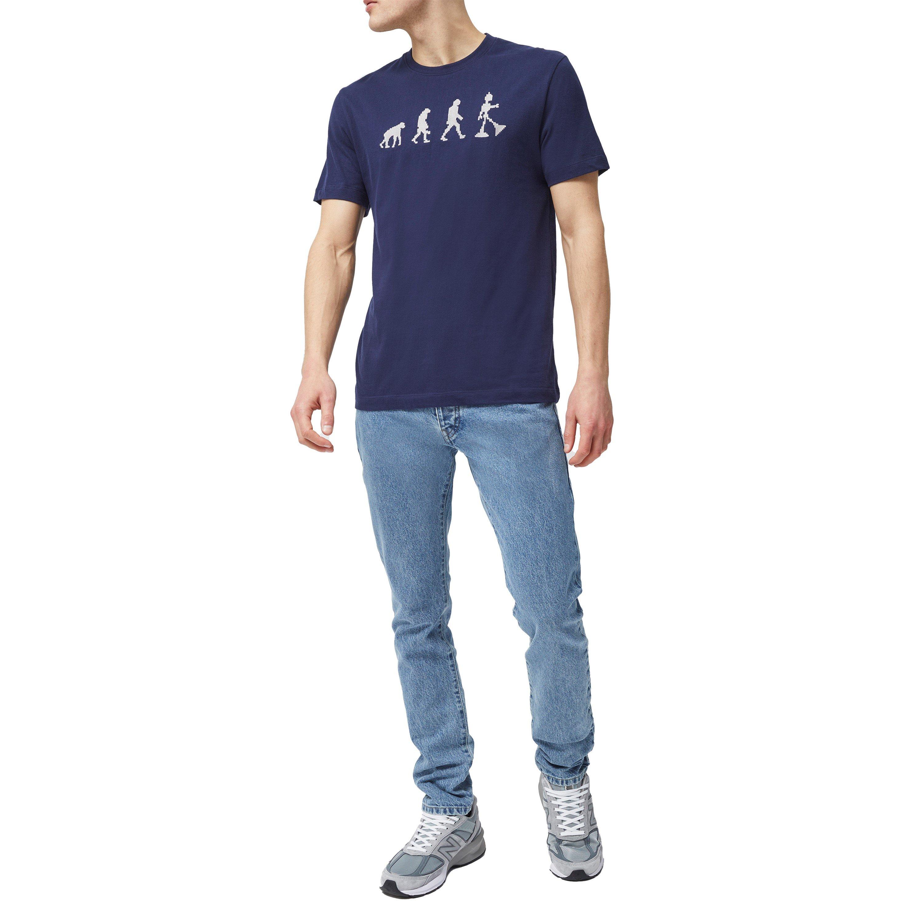 Utility Blau - French Connection - Evolution T-Shirt - 2