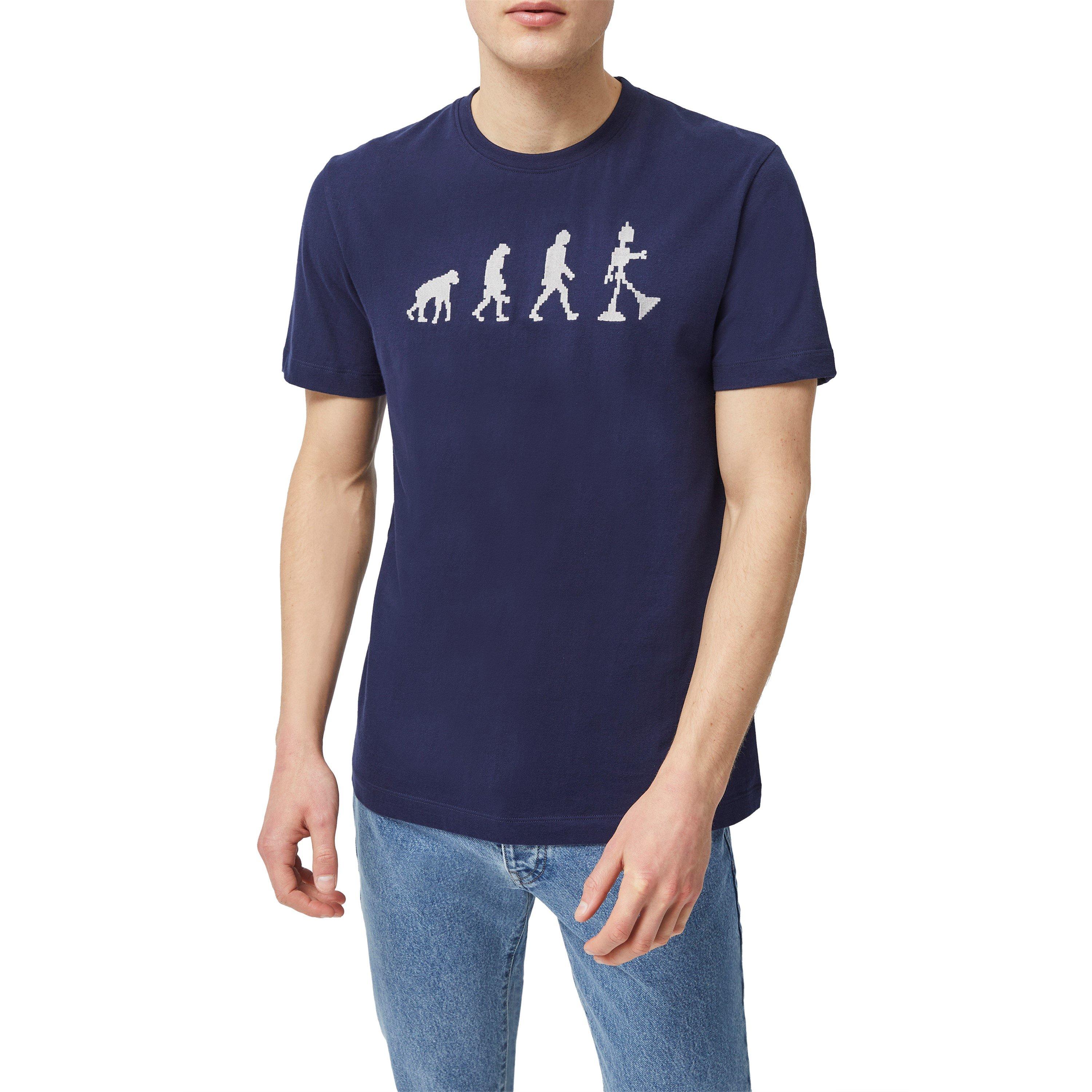 Utility Blau - French Connection - Evolution T-Shirt - 3