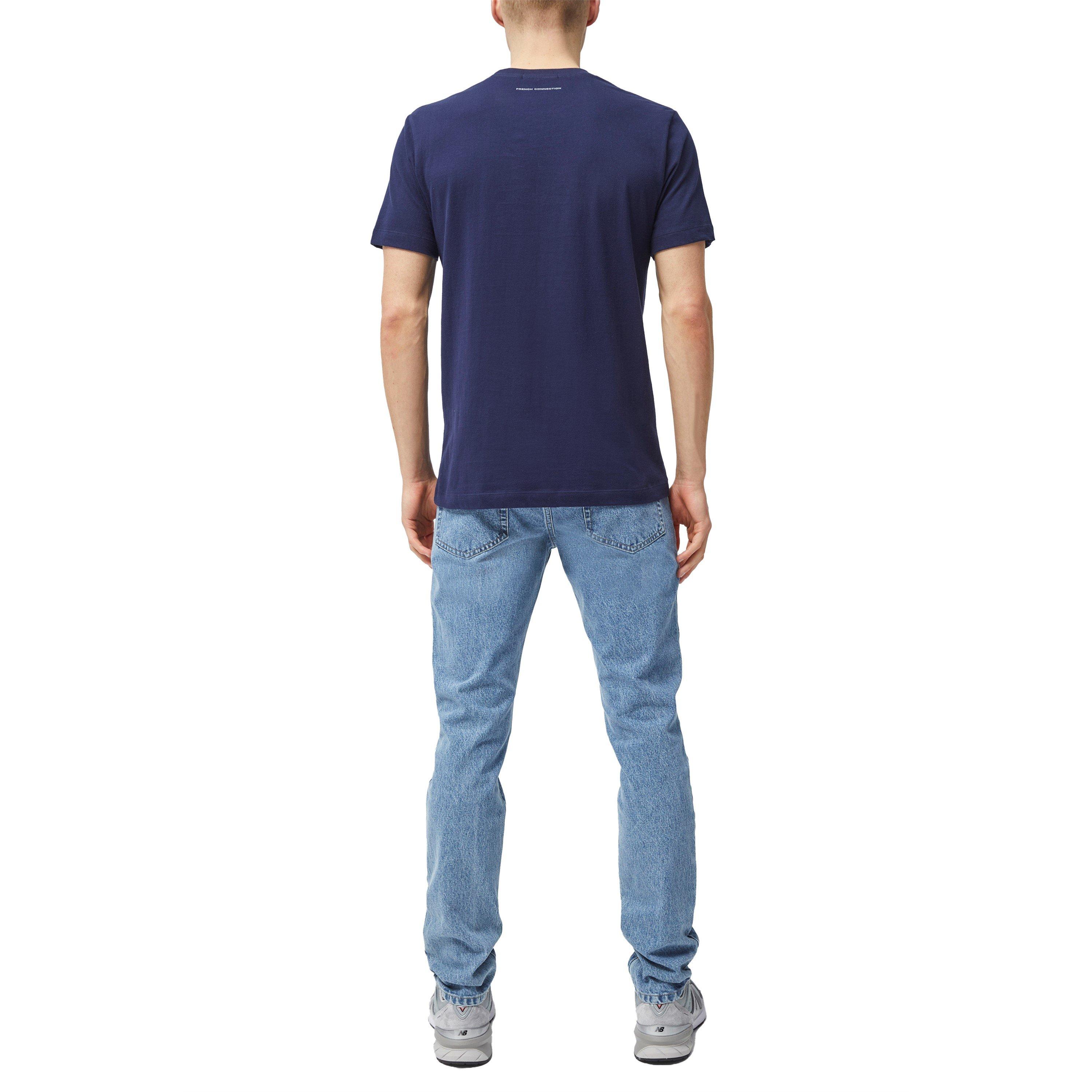 Utility Blau - French Connection - Evolution T-Shirt - 4