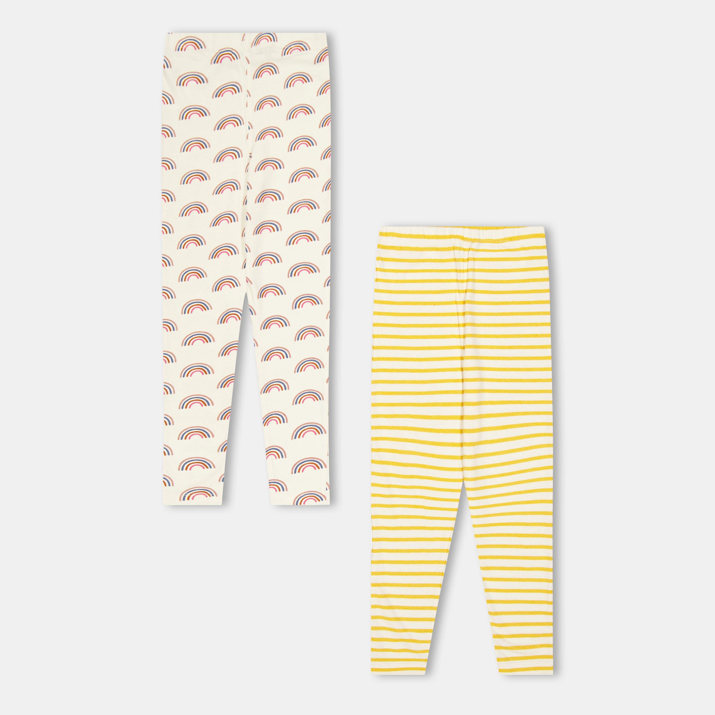 Multi - Lilly and Sid - Rainbow Leggings - 2