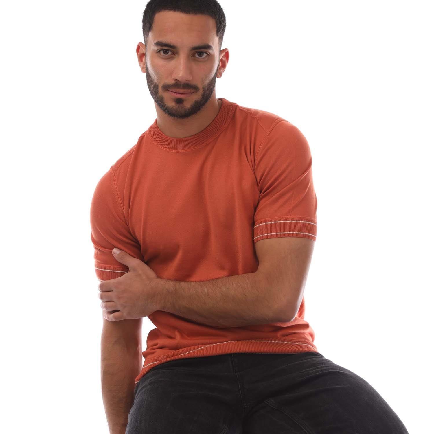 Orange - Boss - Horelli T-Shirt - 4