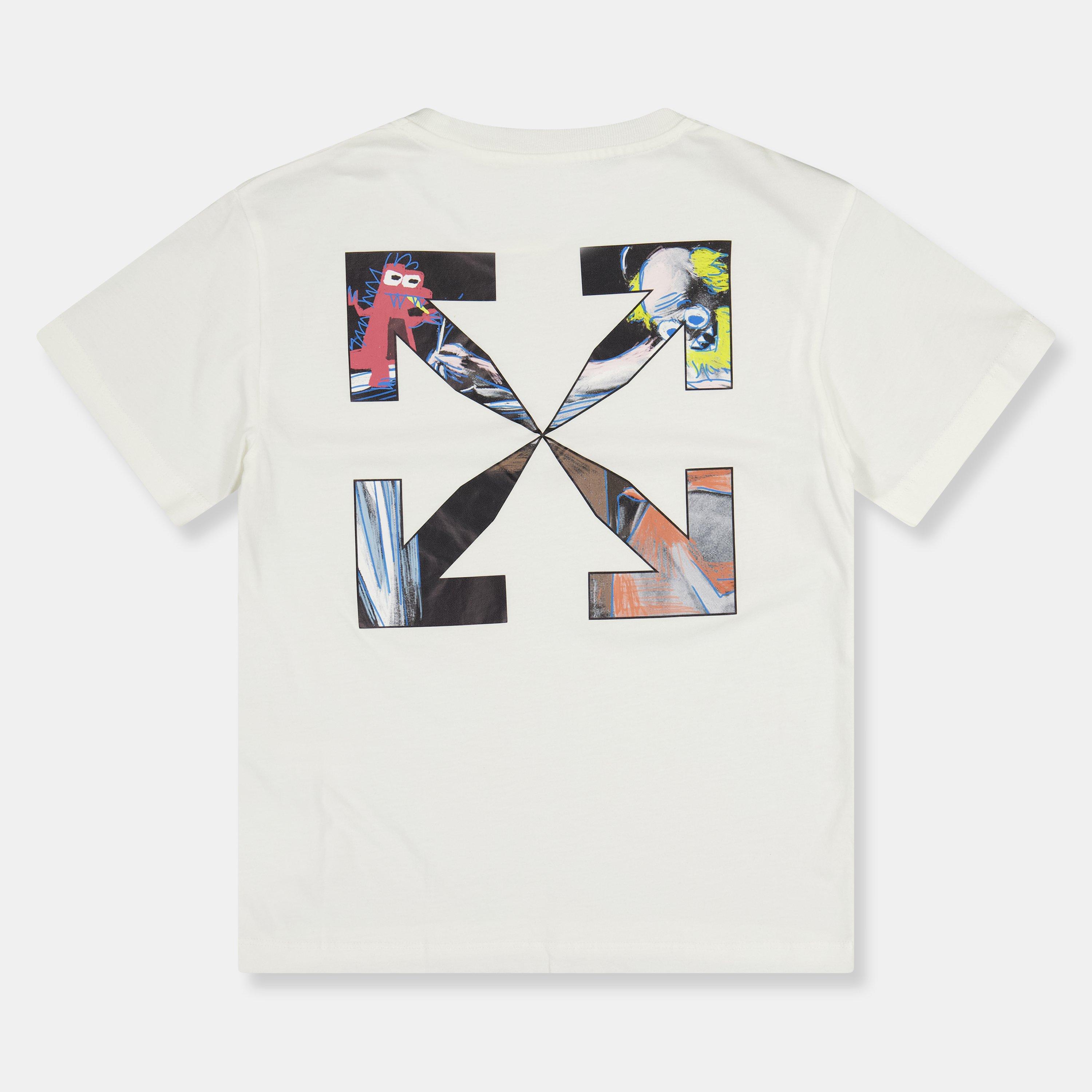 White Multi - Off White - Kids Regular Fit T-Shirt - 2