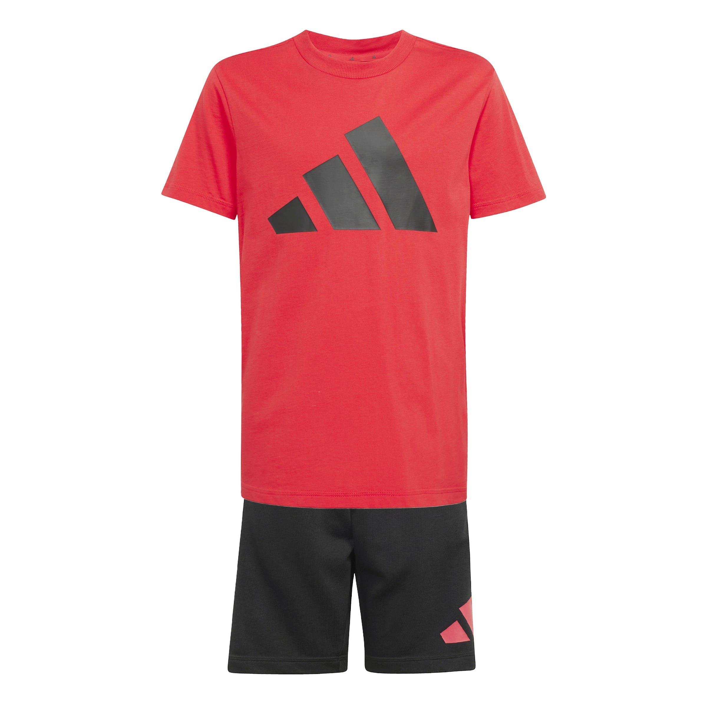 Red - adidas - Essentials T-Shirt Set - 1