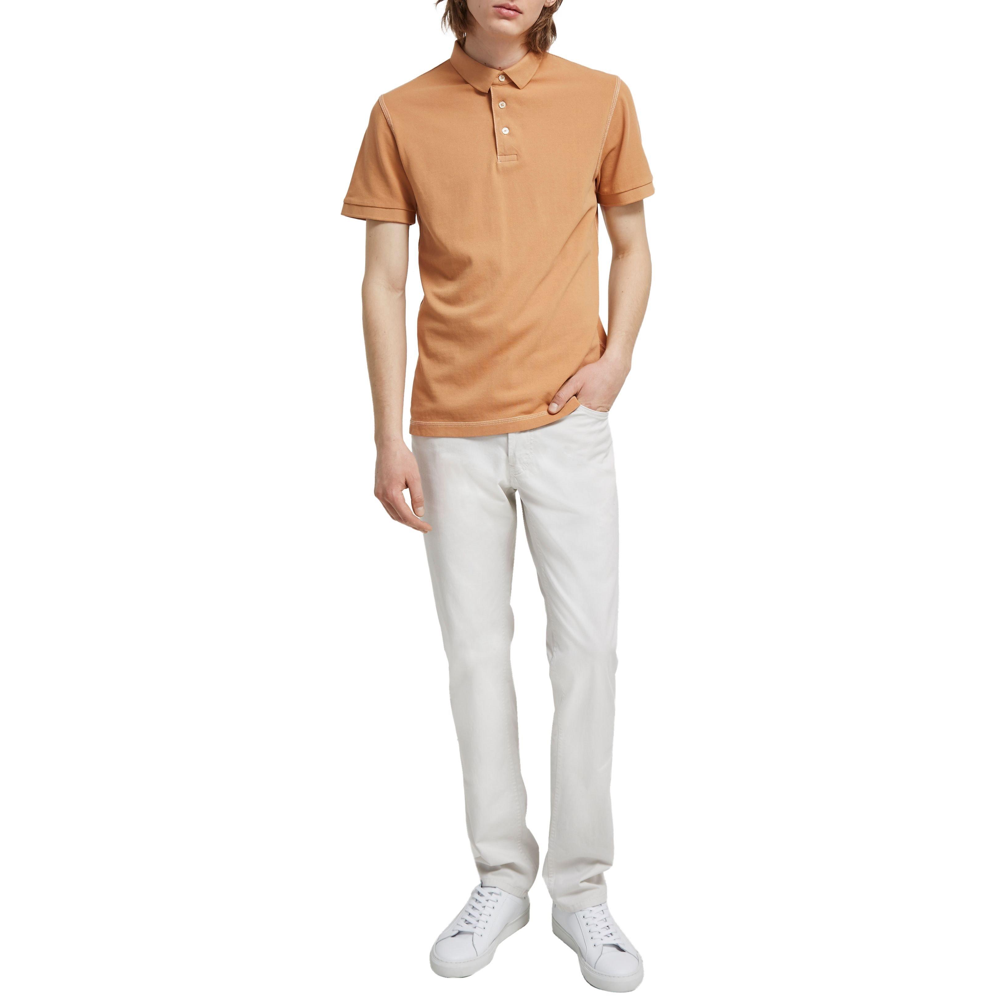 Amarillo - French Connection - Triple Stitch Polo Shirt - 2