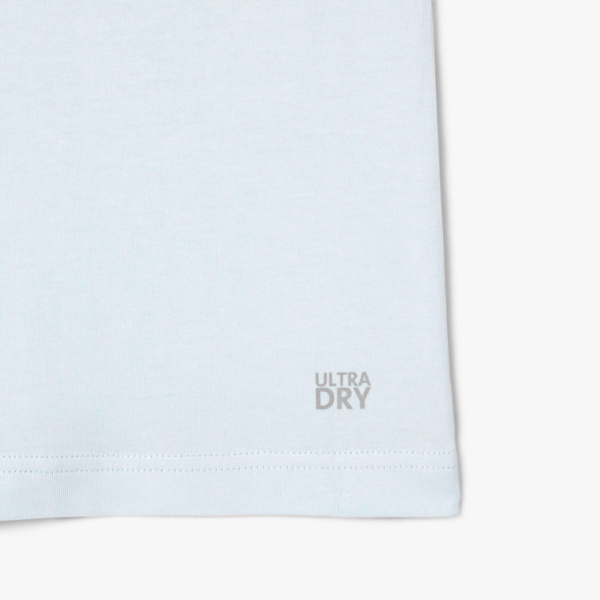 Blue - Lacoste - Ultra Dry XXL Logo Sport T-Shirt - 7