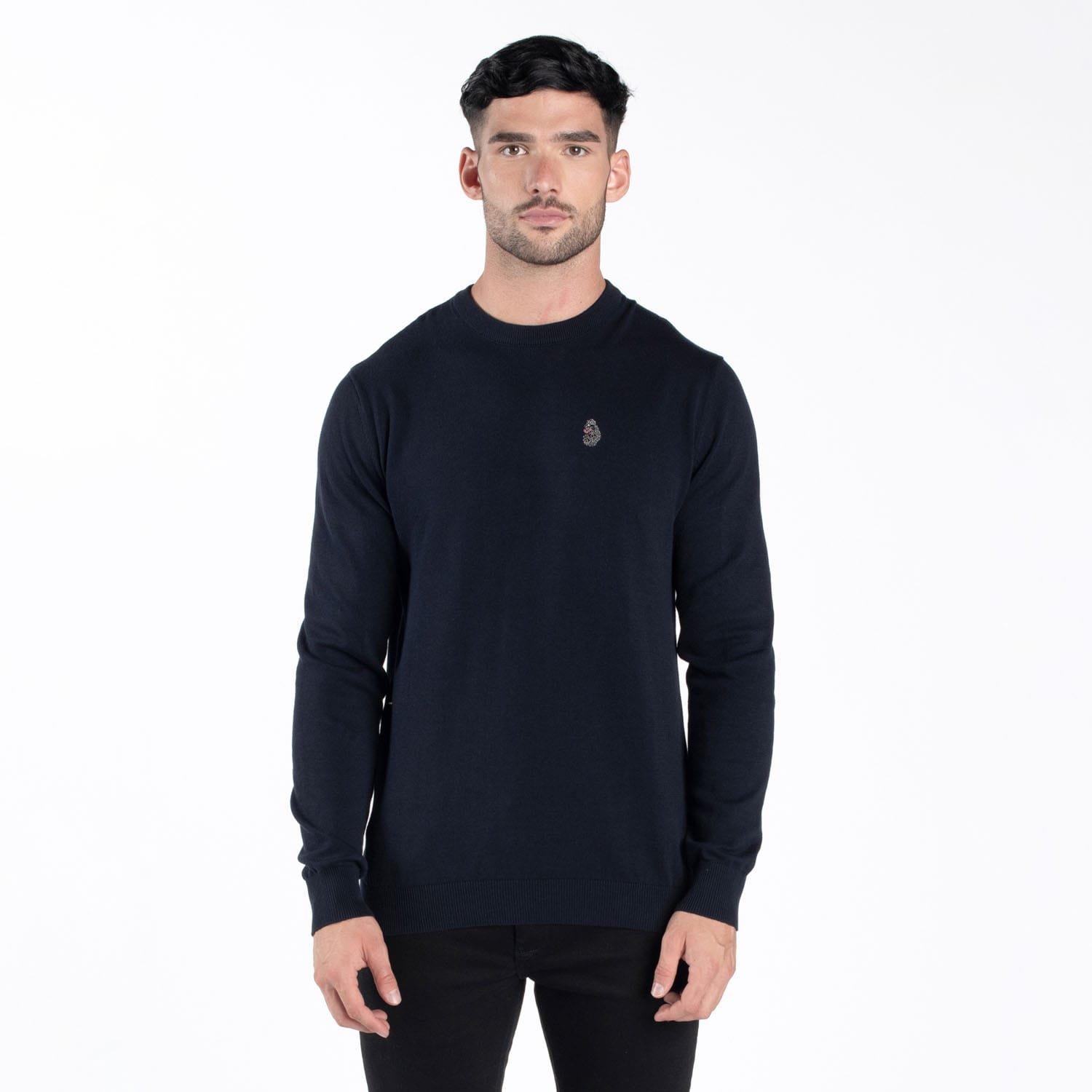Navy - Luke 1977 - Radon Crewneck Sweater - 1