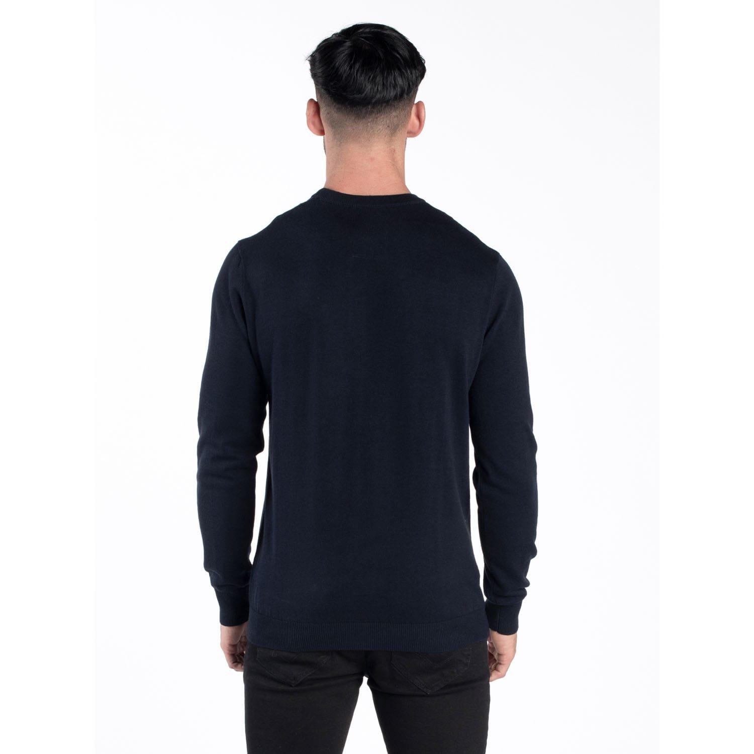 Navy - Luke 1977 - Radon Crewneck Sweater - 2