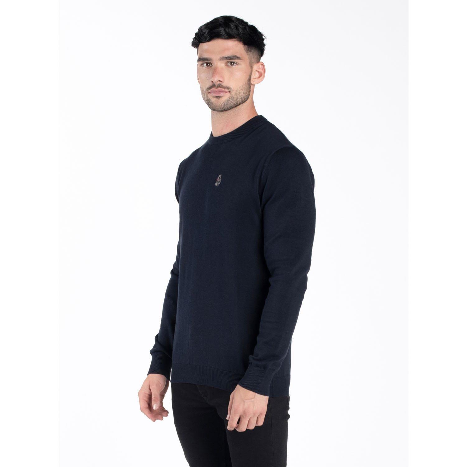 Navy - Luke 1977 - Radon Crewneck Sweater - 3