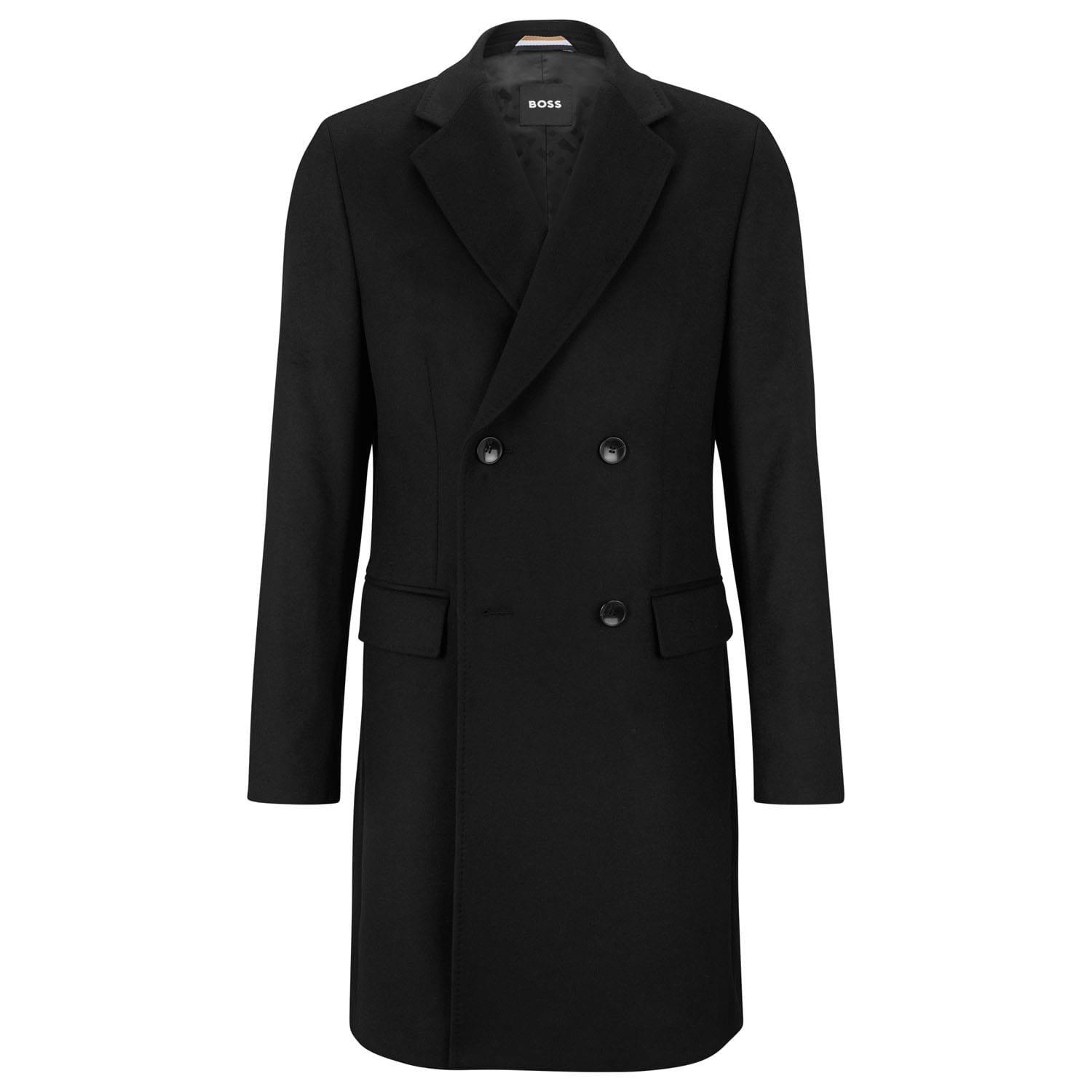 Black - Boss - H-Hyde Coat - 1