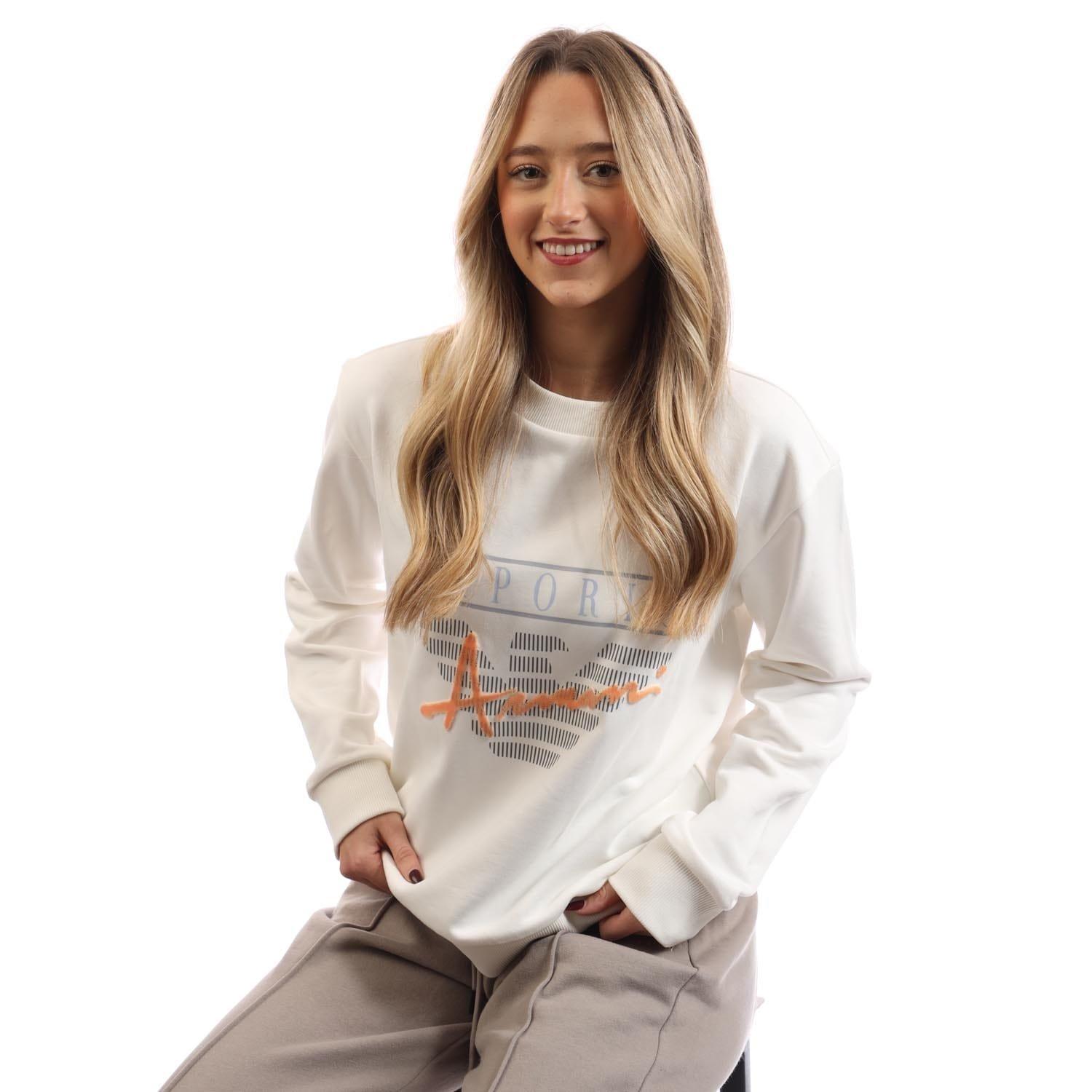 White - Emporio Armani - Crewneck Sweatshirt - 4