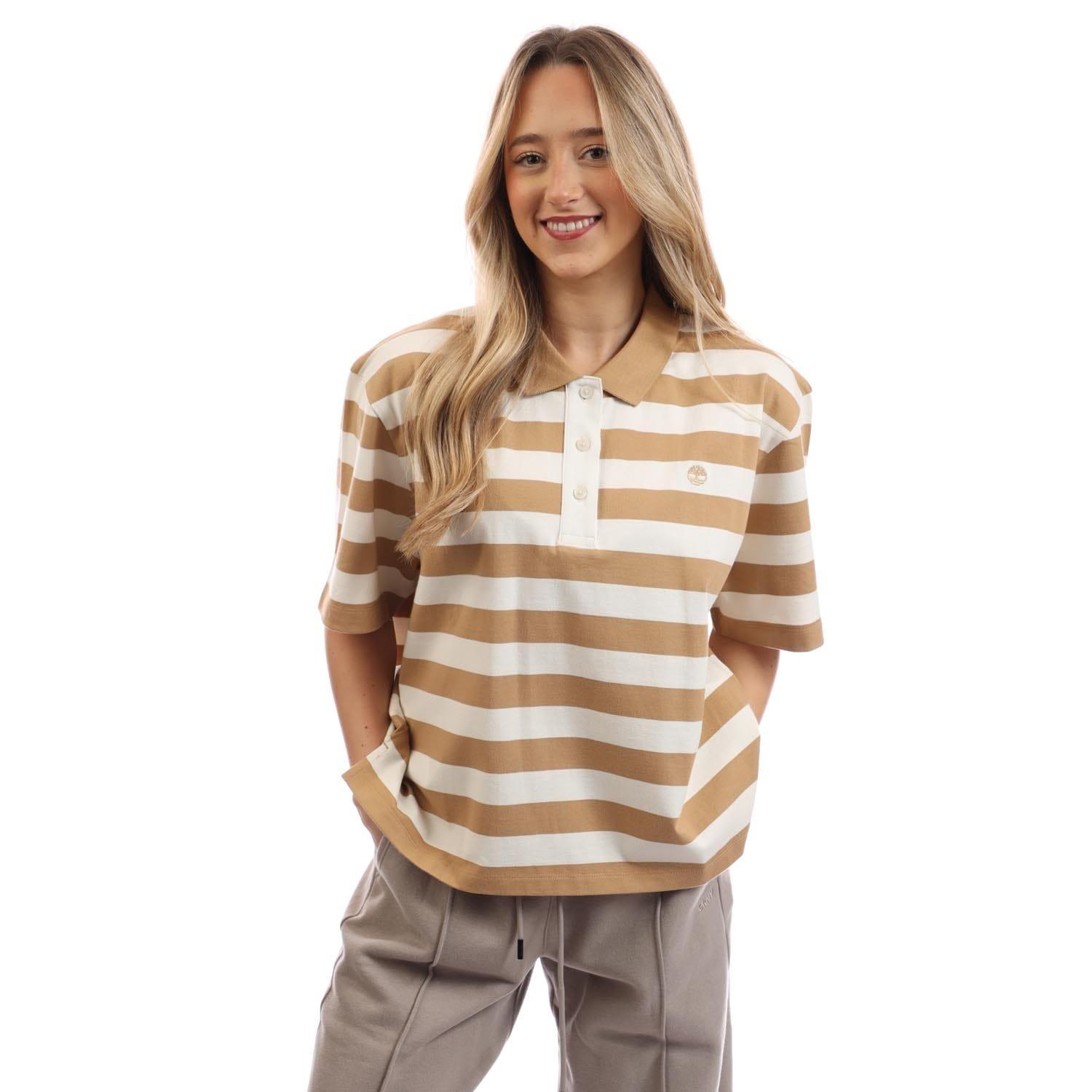 Brown - Timberland - Short Sleeve Polo Shirt - 1