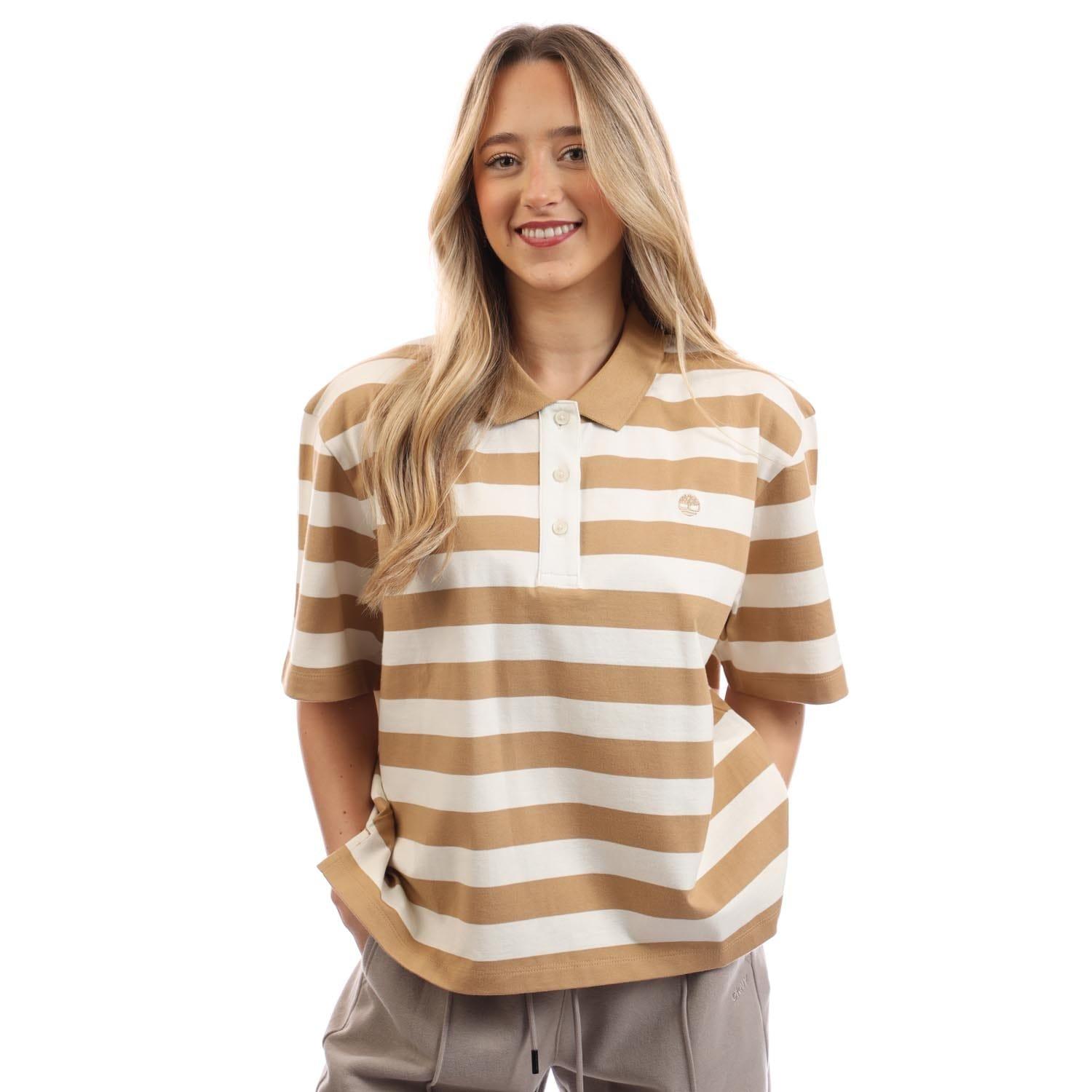 Brown - Timberland - Short Sleeve Polo Shirt - 2