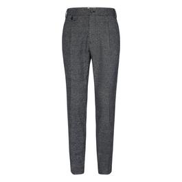 Calvin Klein Tapered Fit Check Trousers