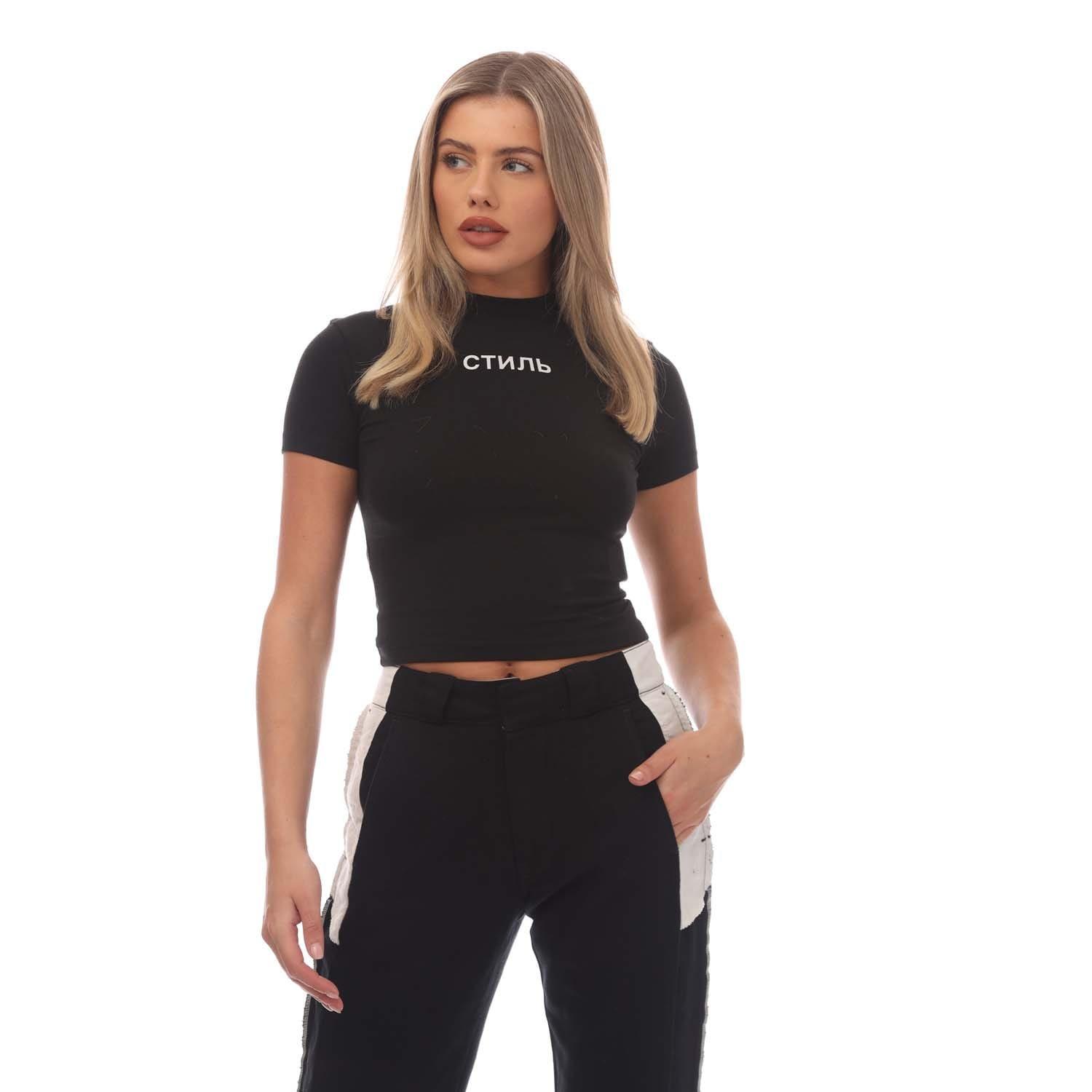 Black-White - Heron Preston - Flaming Skull Baby T-Shirt - 2