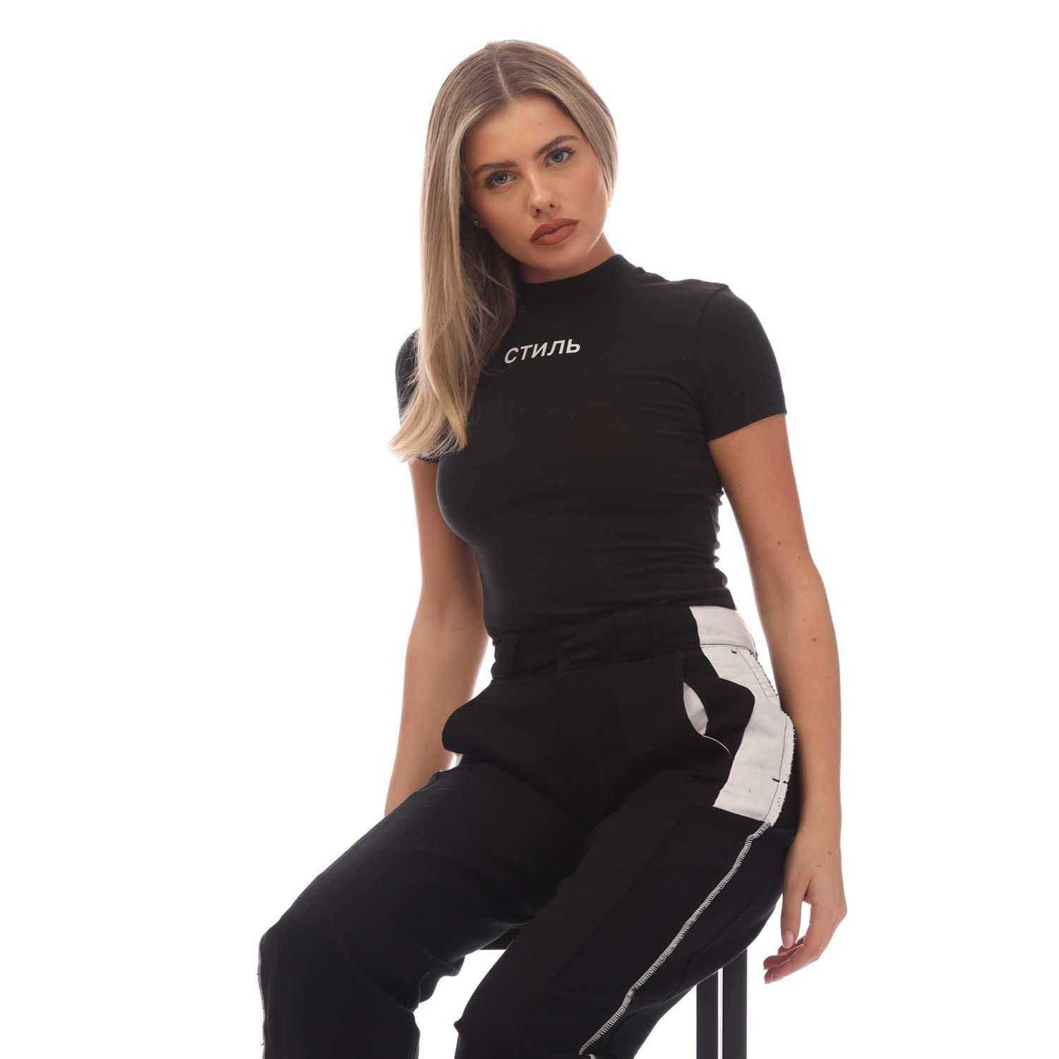 Black-White - Heron Preston - Flaming Skull Baby T-Shirt - 6