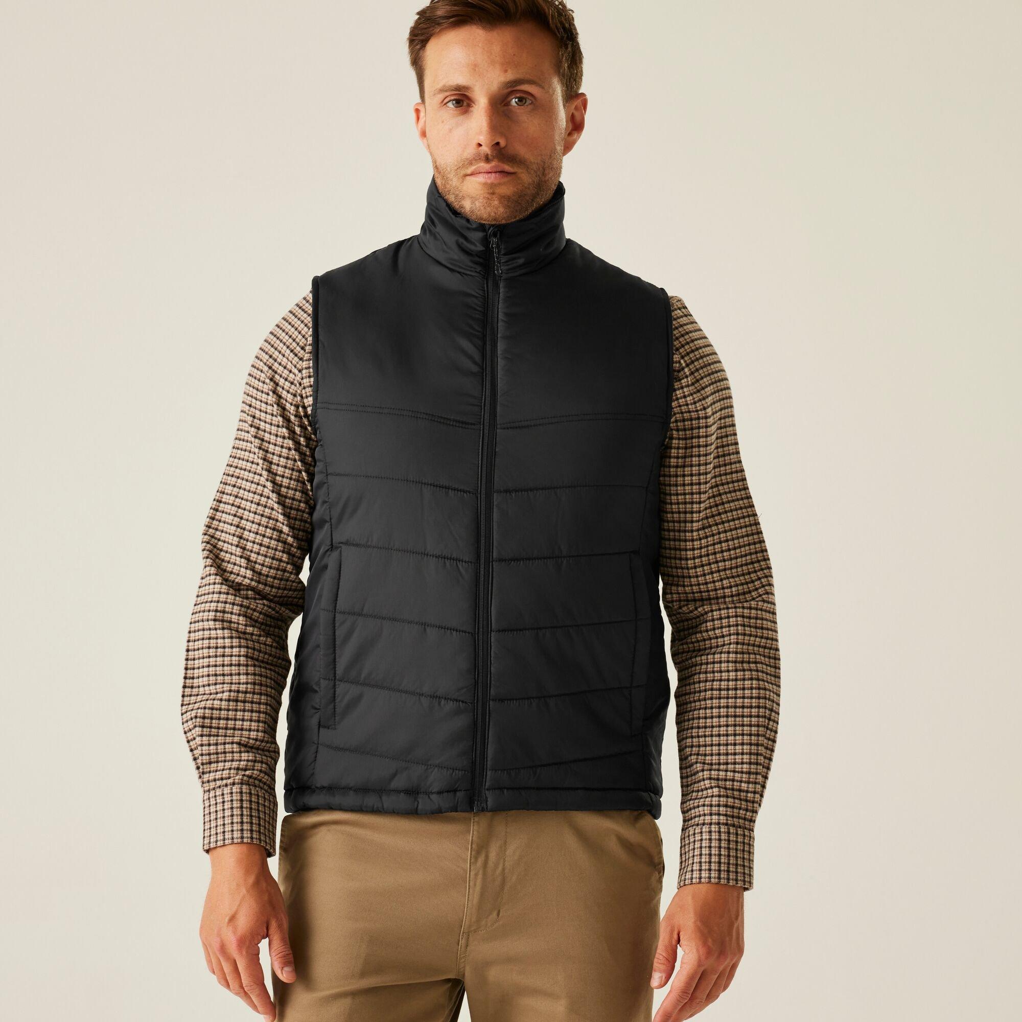 Black - Regatta - Mens Stage II Insulated Bodywarmer - 4