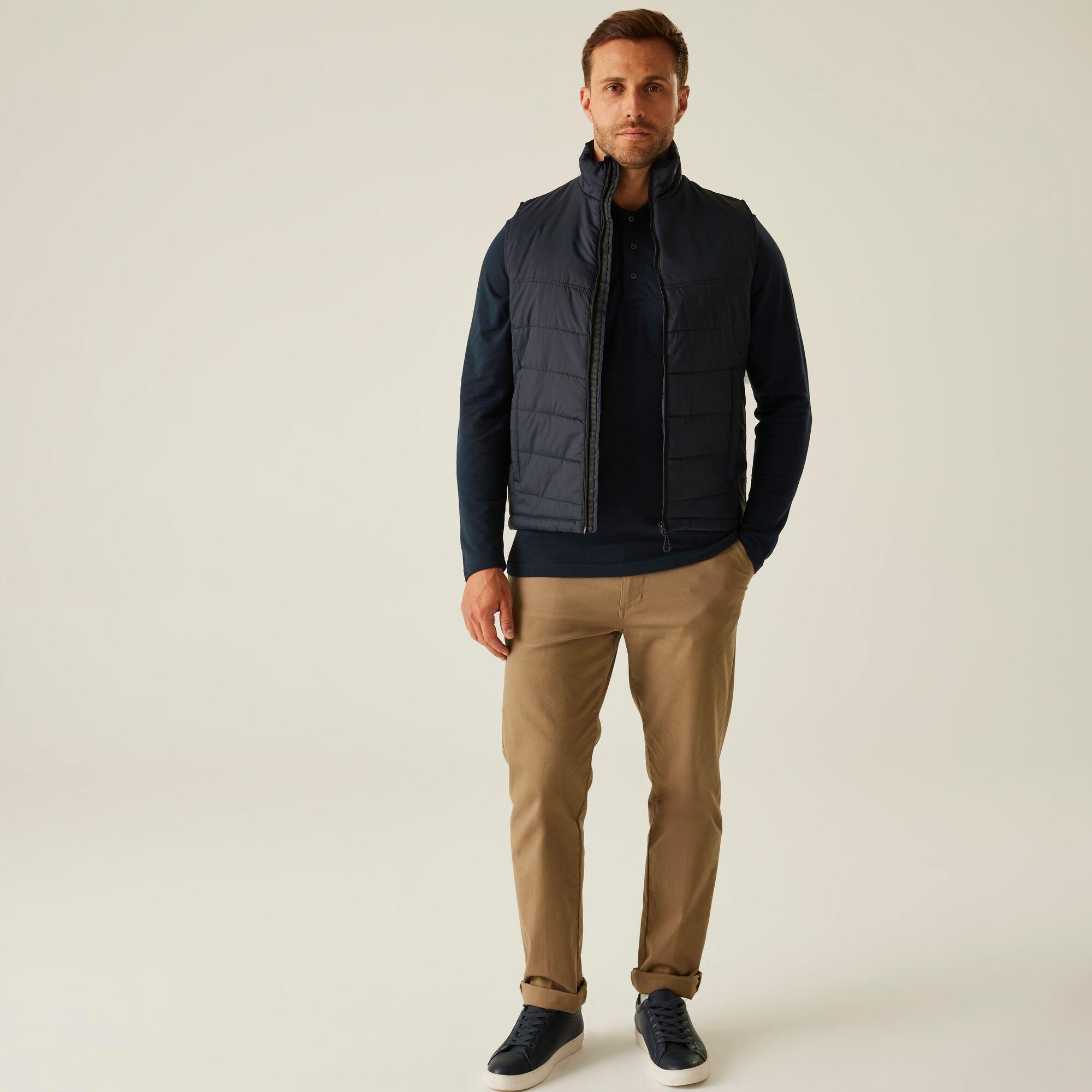 Navy - Regatta - Mens Stage II Insulated Bodywarmer - 3