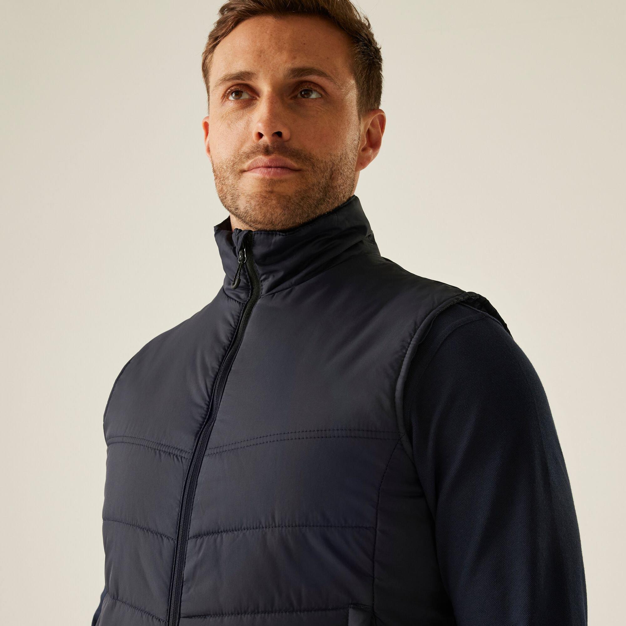 Navy - Regatta - Mens Stage II Insulated Bodywarmer - 5