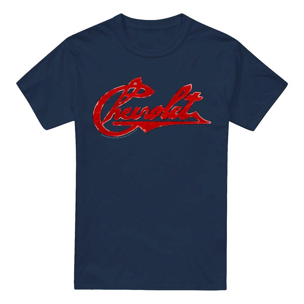 Navy - Other - Chevrolet Chevrolet Script Distressed T Shirt Nav - 4
